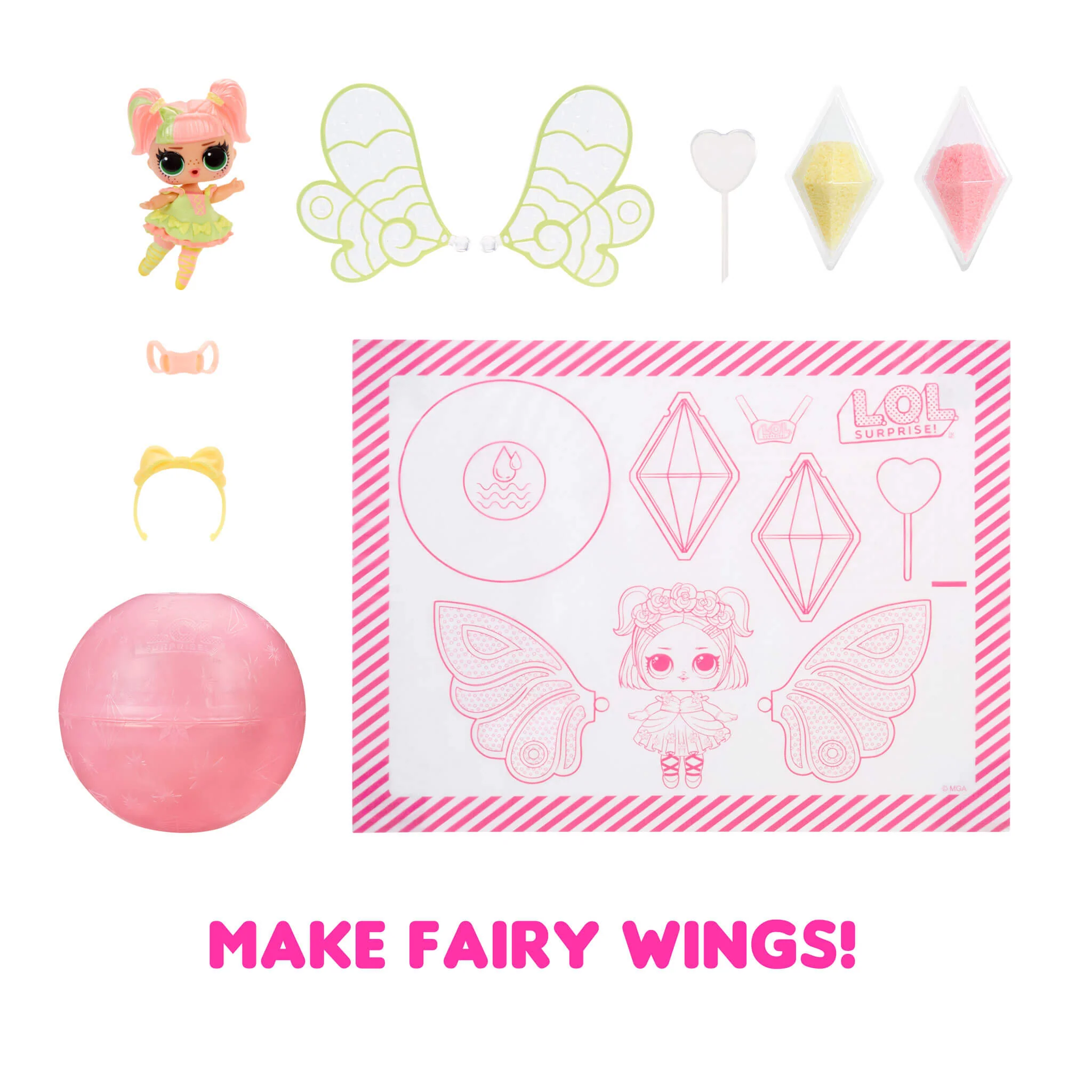 LOL Surprise Tots Just Add Water 3-Pack with 3 Make-Your-Own Fantasy Dolls - Image 5