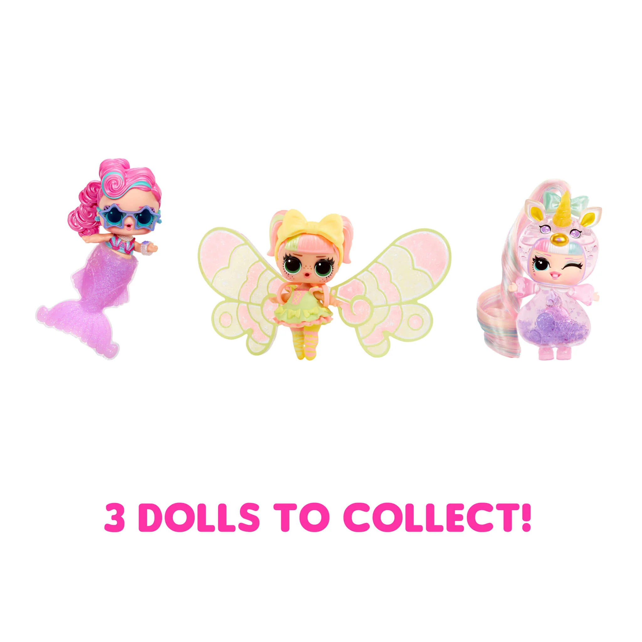 LOL Surprise Tots Just Add Water 3-Pack with 3 Make-Your-Own Fantasy Dolls - Image 6