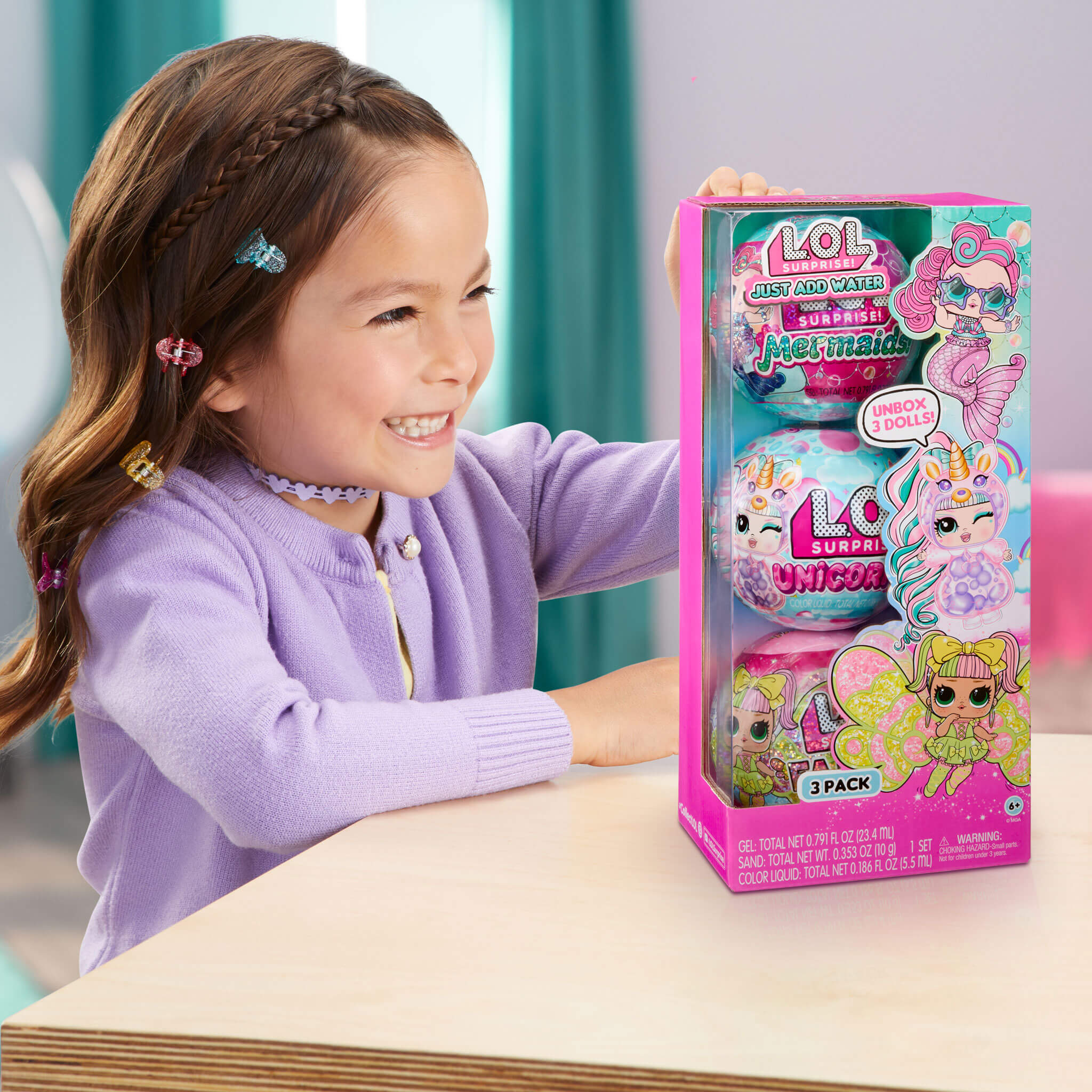 LOL Surprise Tots Just Add Water 3-Pack with 3 Make-Your-Own Fantasy Dolls - Image 8