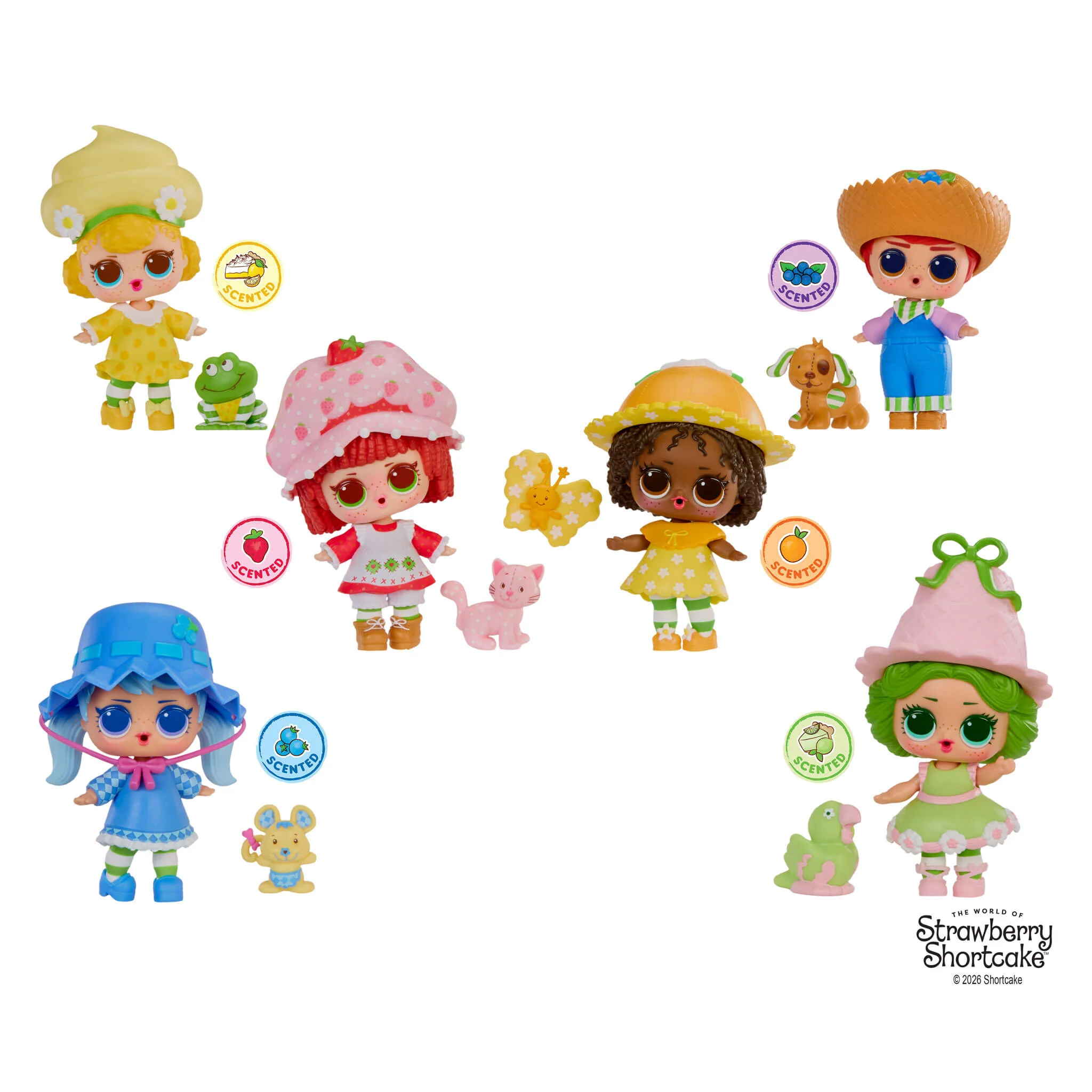 LOL Surprise Loves Strawberry Shortcake™ Tots Scented Collectible Dolls with 7 Surprises - Image 7
