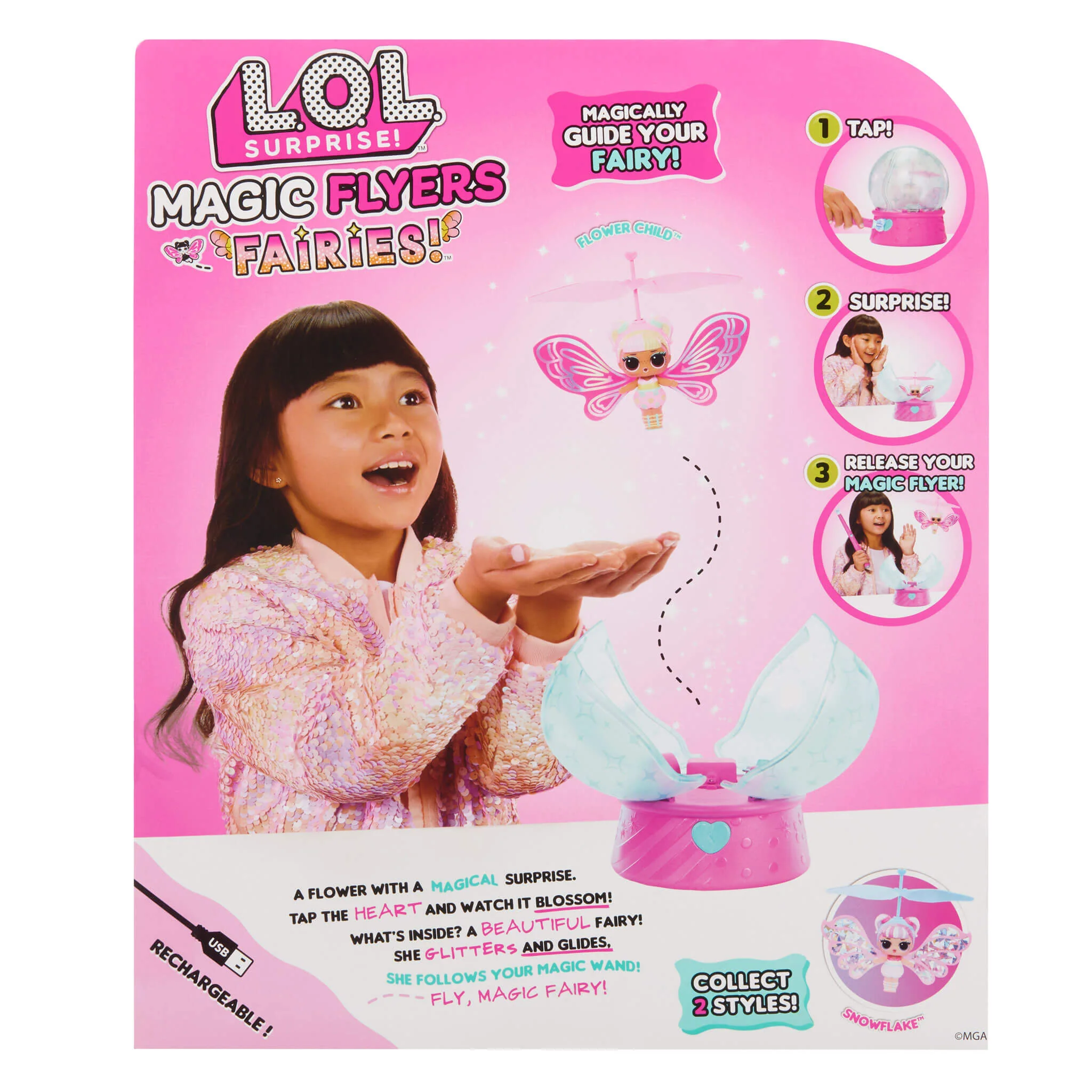 LOL Surprise Magic Flyers Fairies Tots - Flower Child - Image 6