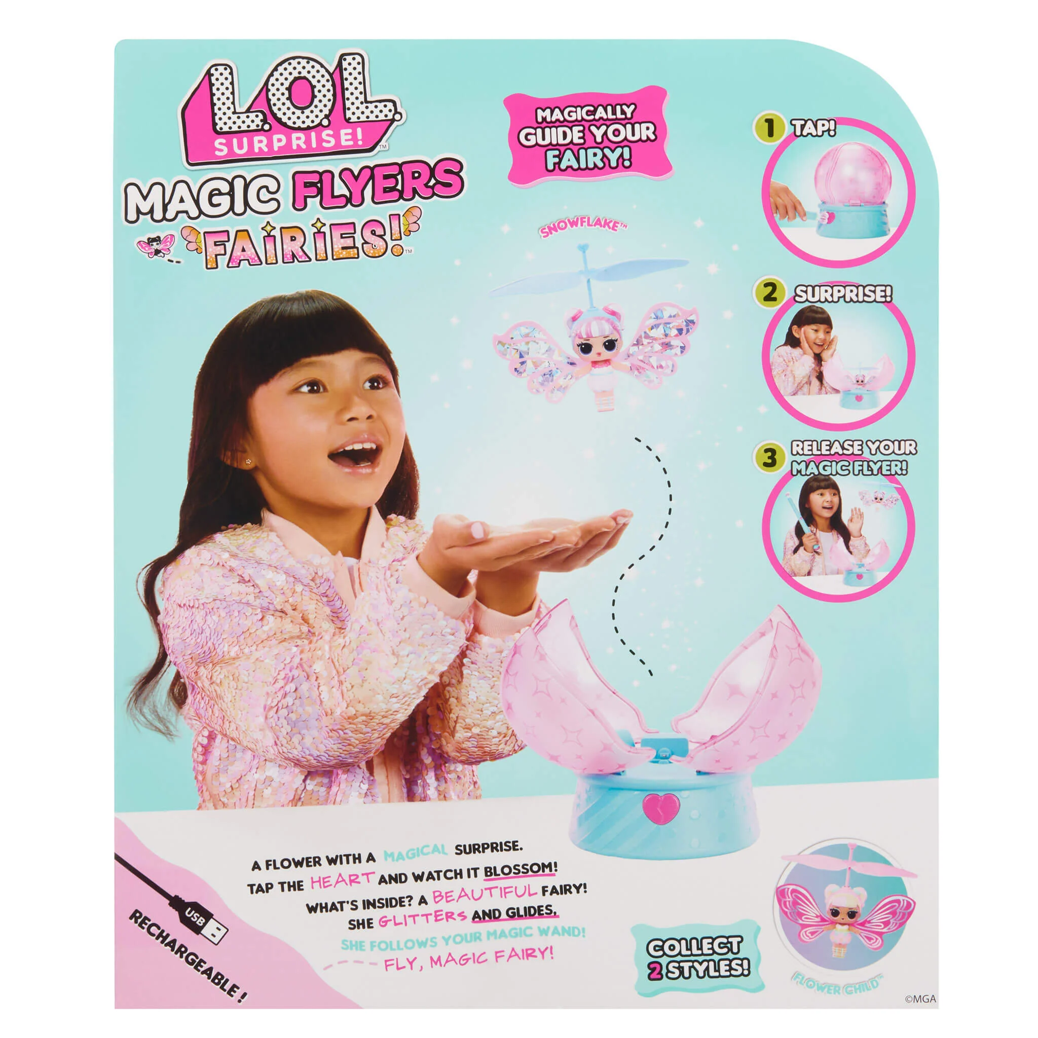 LOL Surprise Magic Flyers Fairies Tots - Snowflake - Image 6