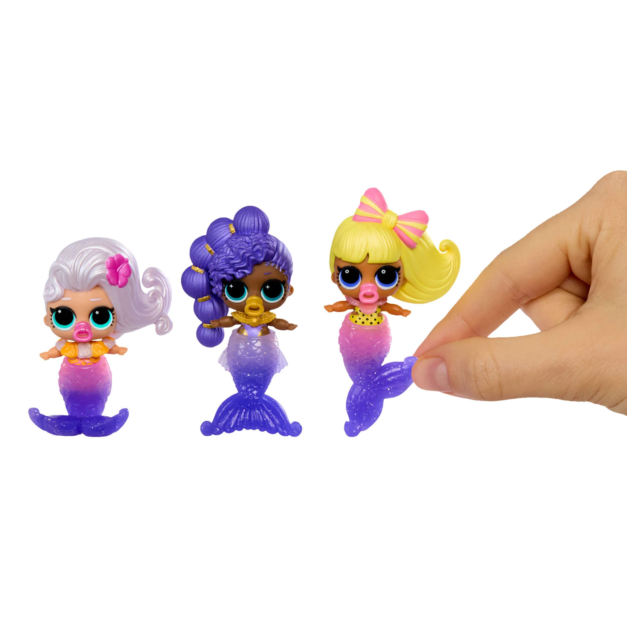 LOL Surprise Mermaids! Makeover Magic Baby Sisters with Color-Change Mermaid Tails - Image 6