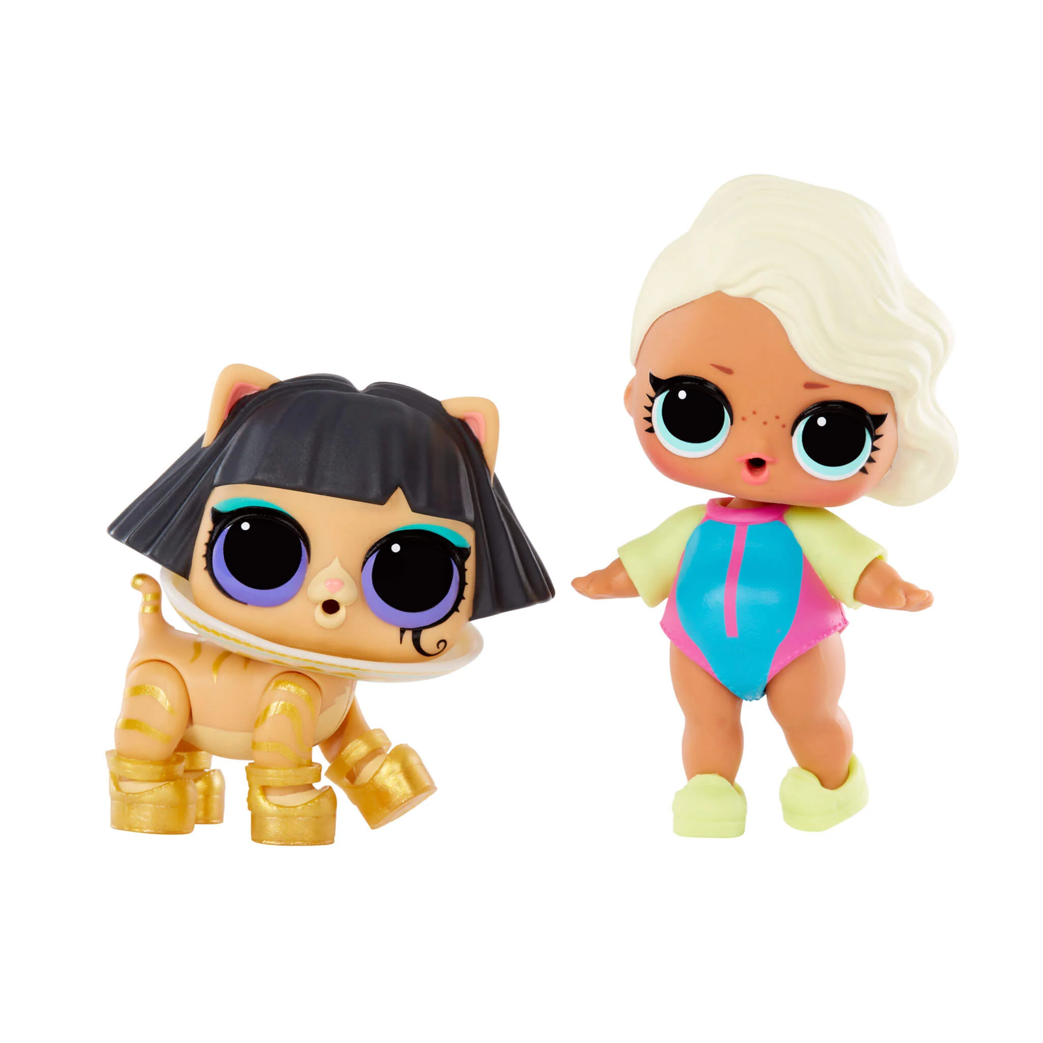 LOL Surprise Tot Pet 2-Pack Surfer Babe and Ancient Meow - Image 2