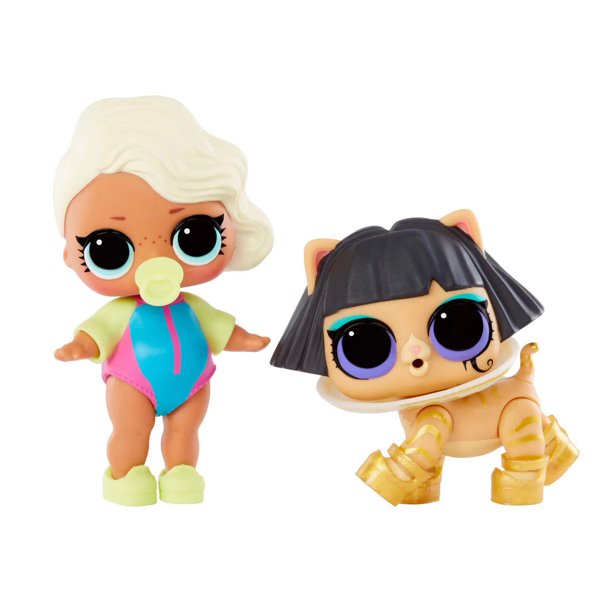 LOL Surprise Tot Pet 2-Pack Surfer Babe and Ancient Meow - Image 3