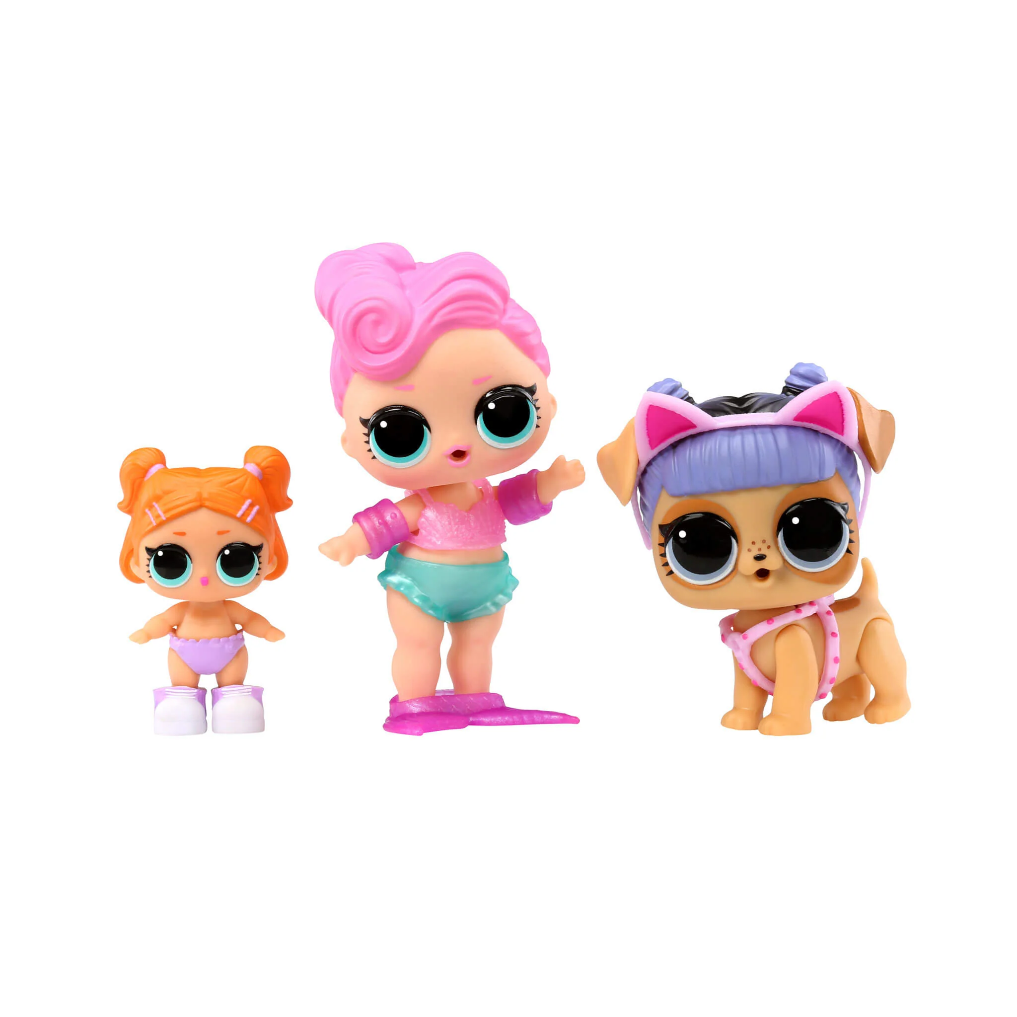 LOL Surprise Tot Pet Lil Sis 3-Pack with Waves - K9 - Lil Beats - Image 2