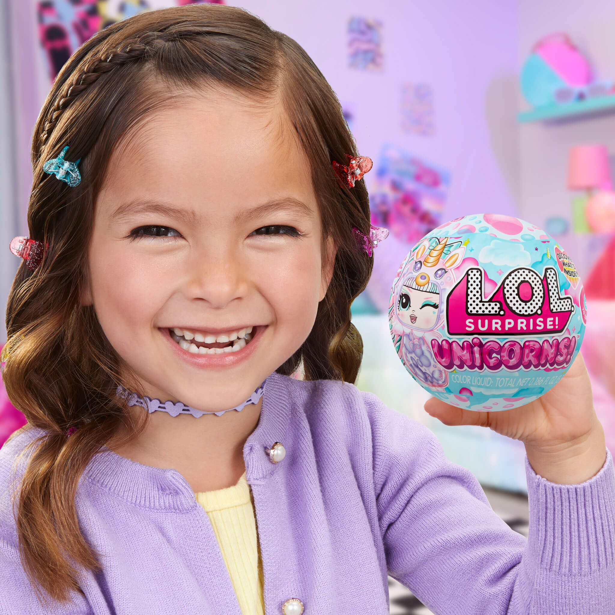 LOL Surprise Unicorns Tots Make-Your-Own Unicorn Doll with 7 Surprises - Image 7