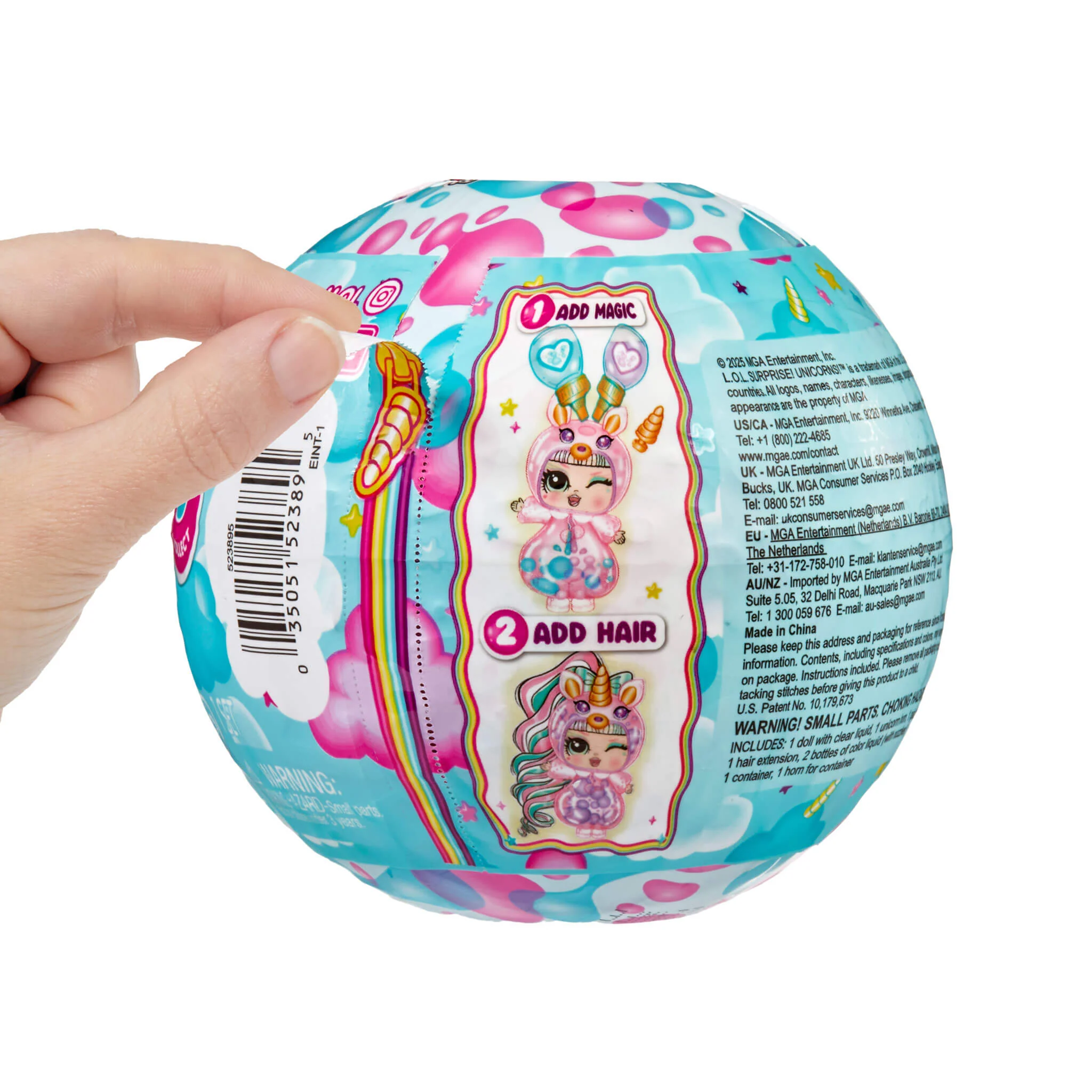 LOL Surprise Unicorns Tots Make-Your-Own Unicorn Doll with 7 Surprises - Image 8
