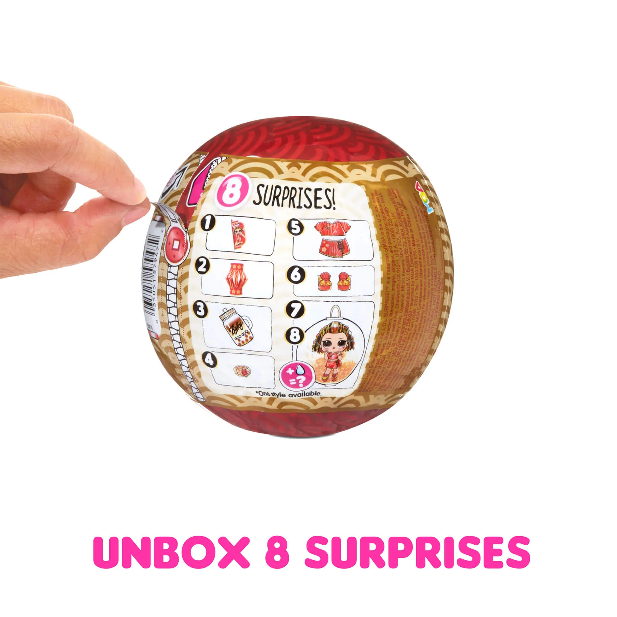 LOL Surprise Year of The Tiger Doll Good Wishes Baby with 8 Surprises - Image 4