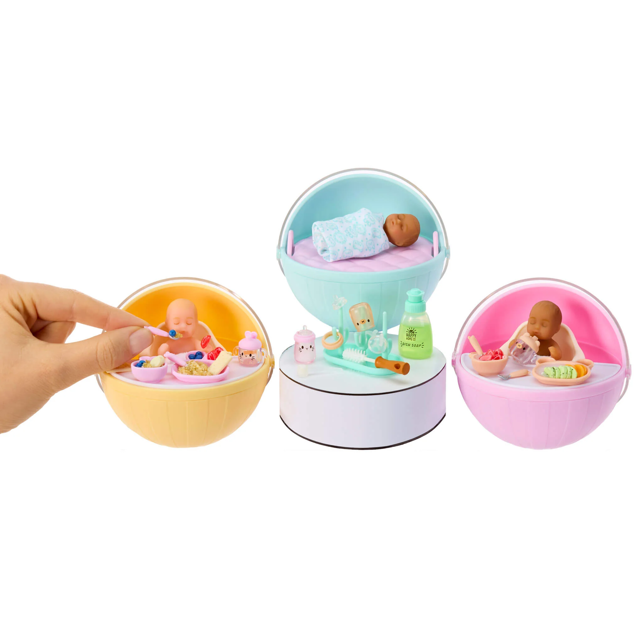 MGA's Miniverse Make It Mini Real Baby Make It Mini Baby Food Mini Collectibles - Image 7