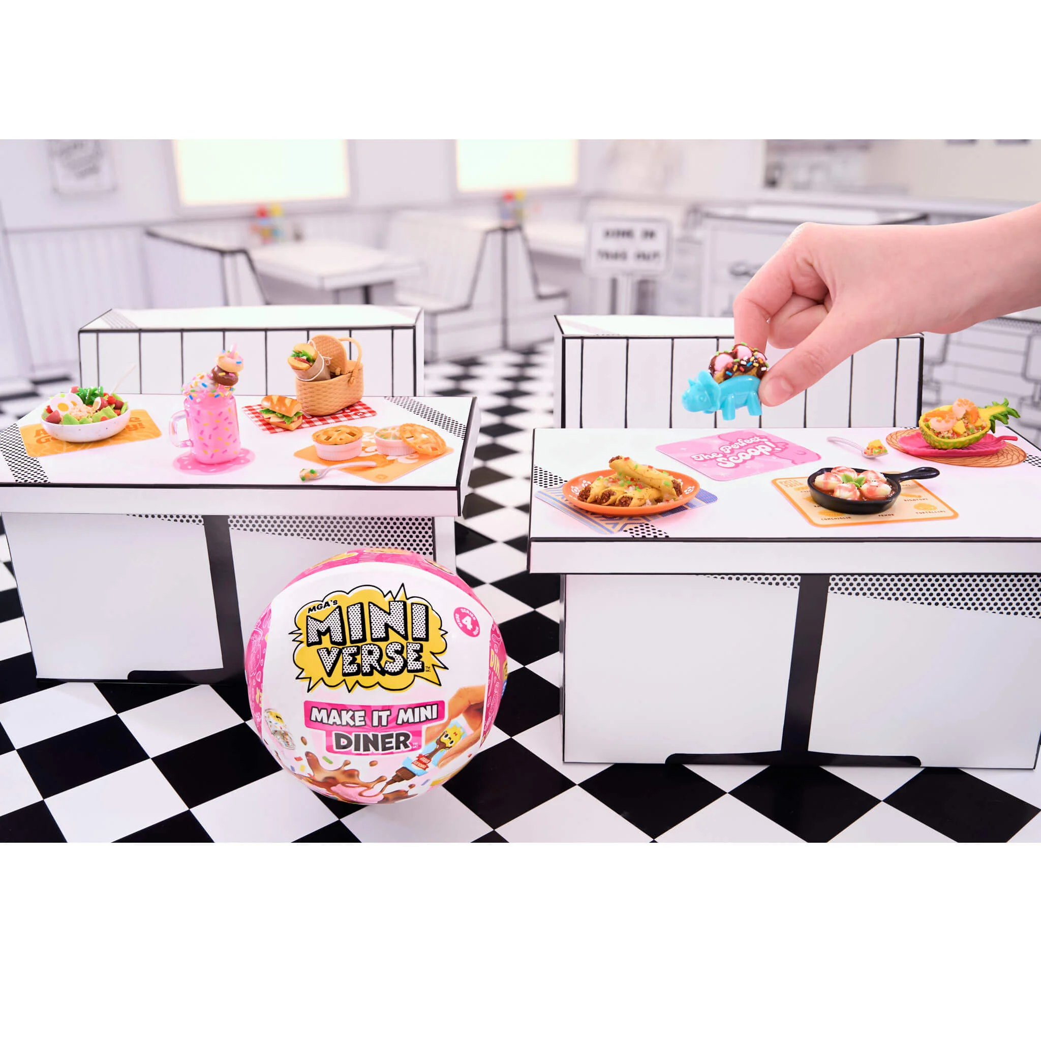 MGA's Miniverse Make It Mini Diner Series 4 Mini Collectibles - Image 5