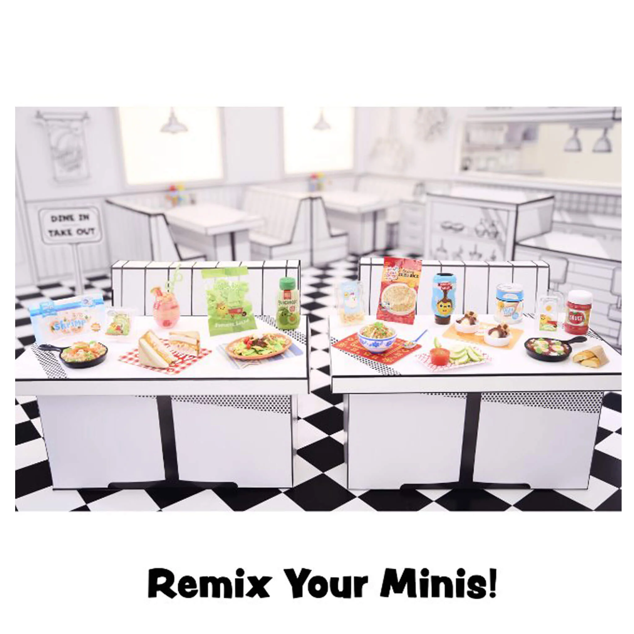 MGA's Miniverse Make It Mini Diner Series 4 Mini Collectibles - Image 6