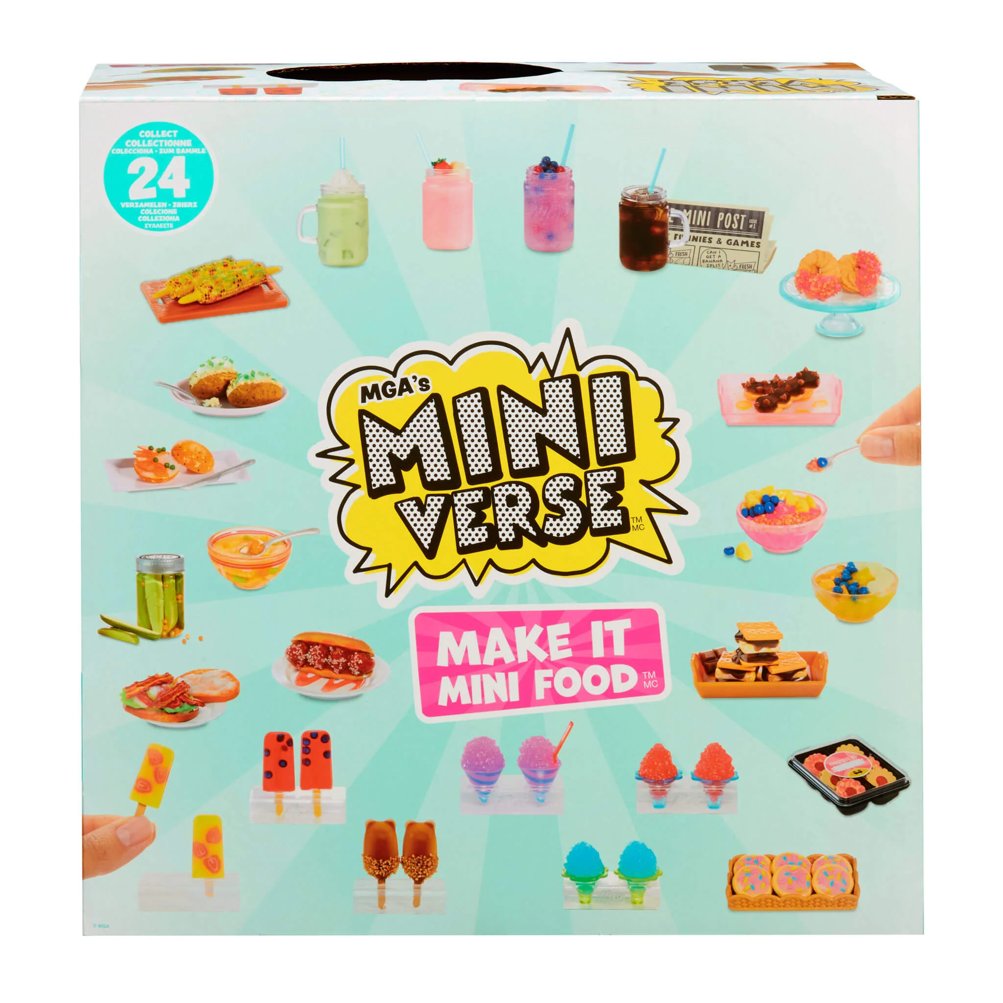 MGA's Miniverse Make It Mini Food Cafe Series 3 Mini Collectibles Complete Collection - Image 3