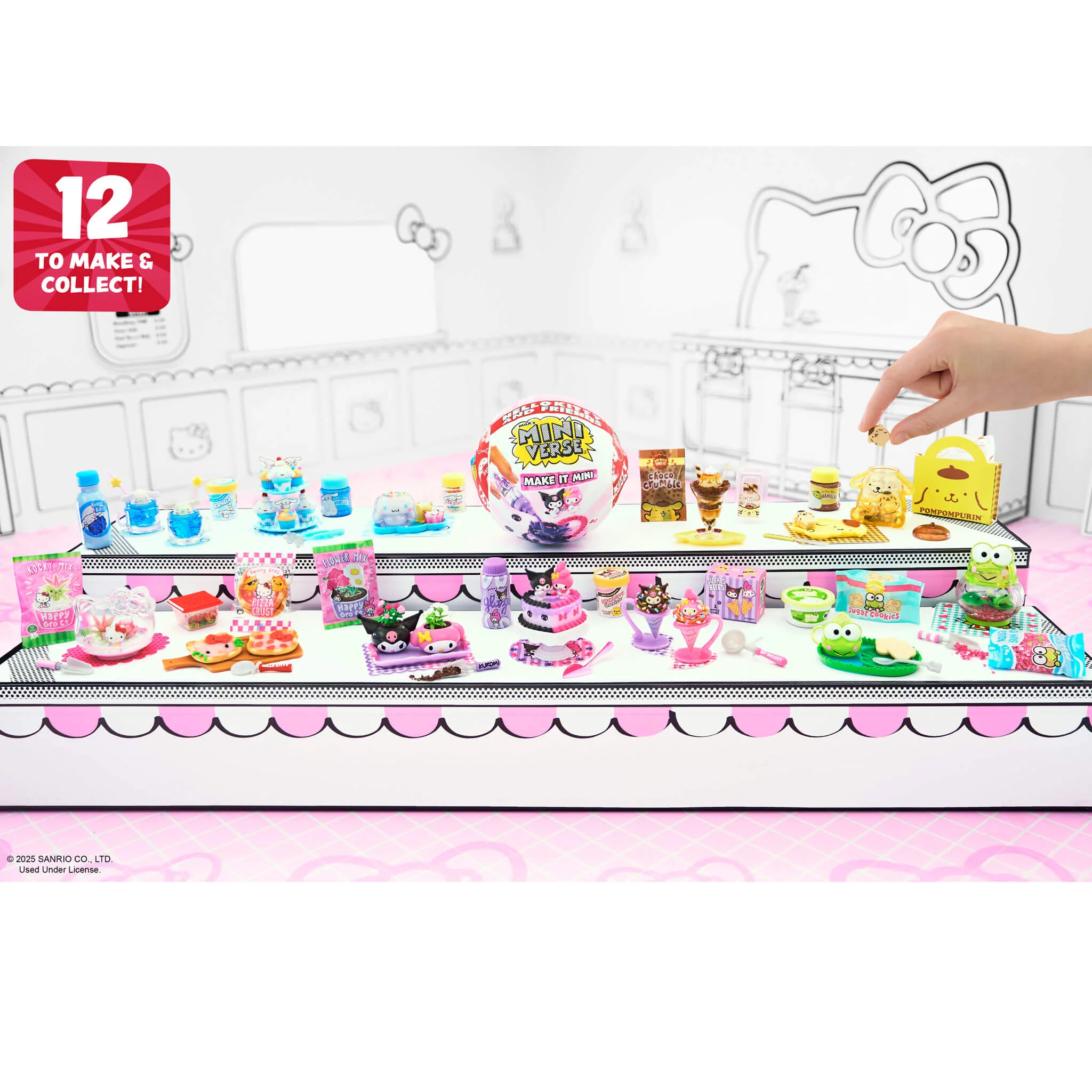 MGA's Miniverse Make It Mini Hello Kitty® and Friends Series 2 Mini Collectables - Image 5
