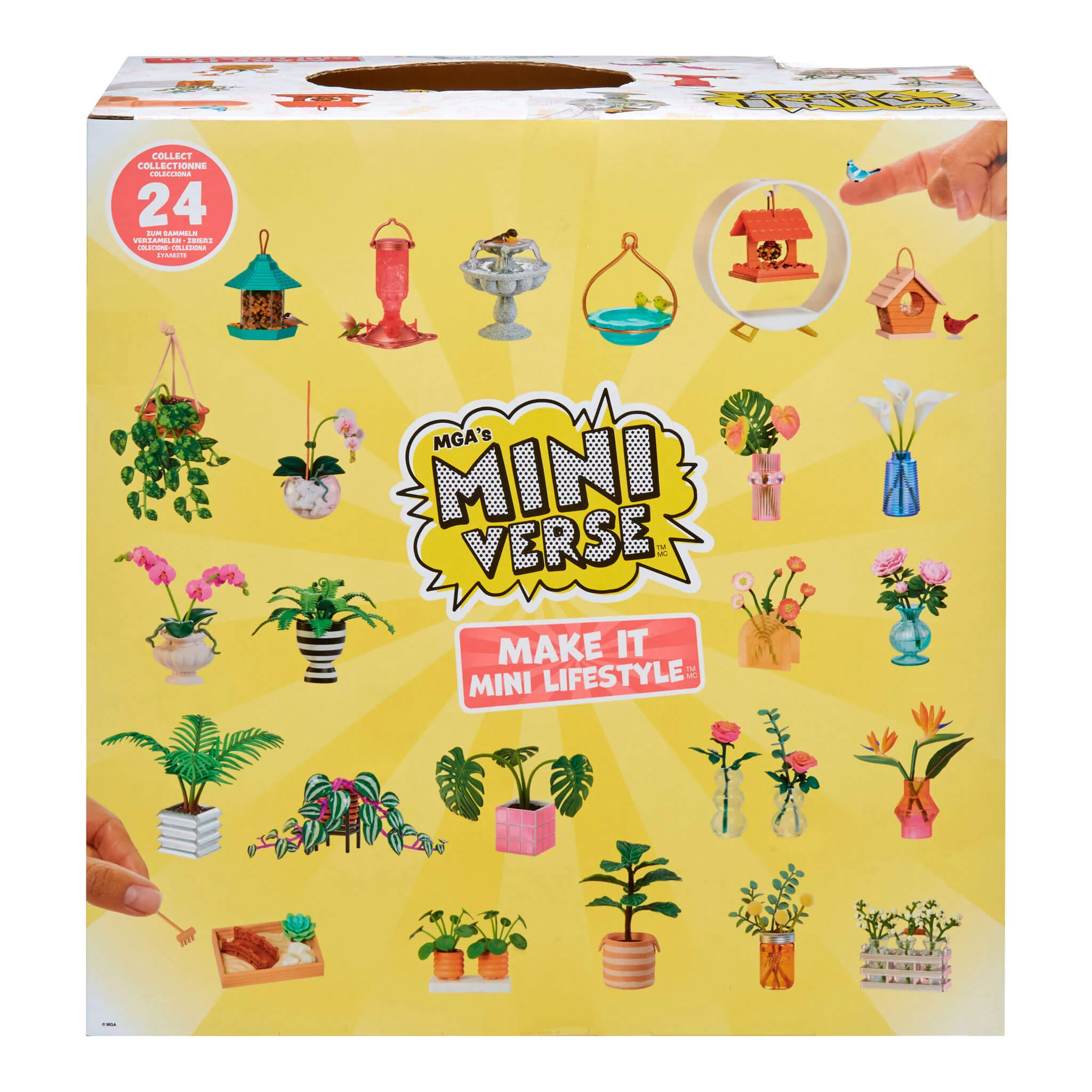 MGA's Miniverse Make It Mini Lifestyle Home Series 1 Complete Collection 24 unique pieces - Image 3