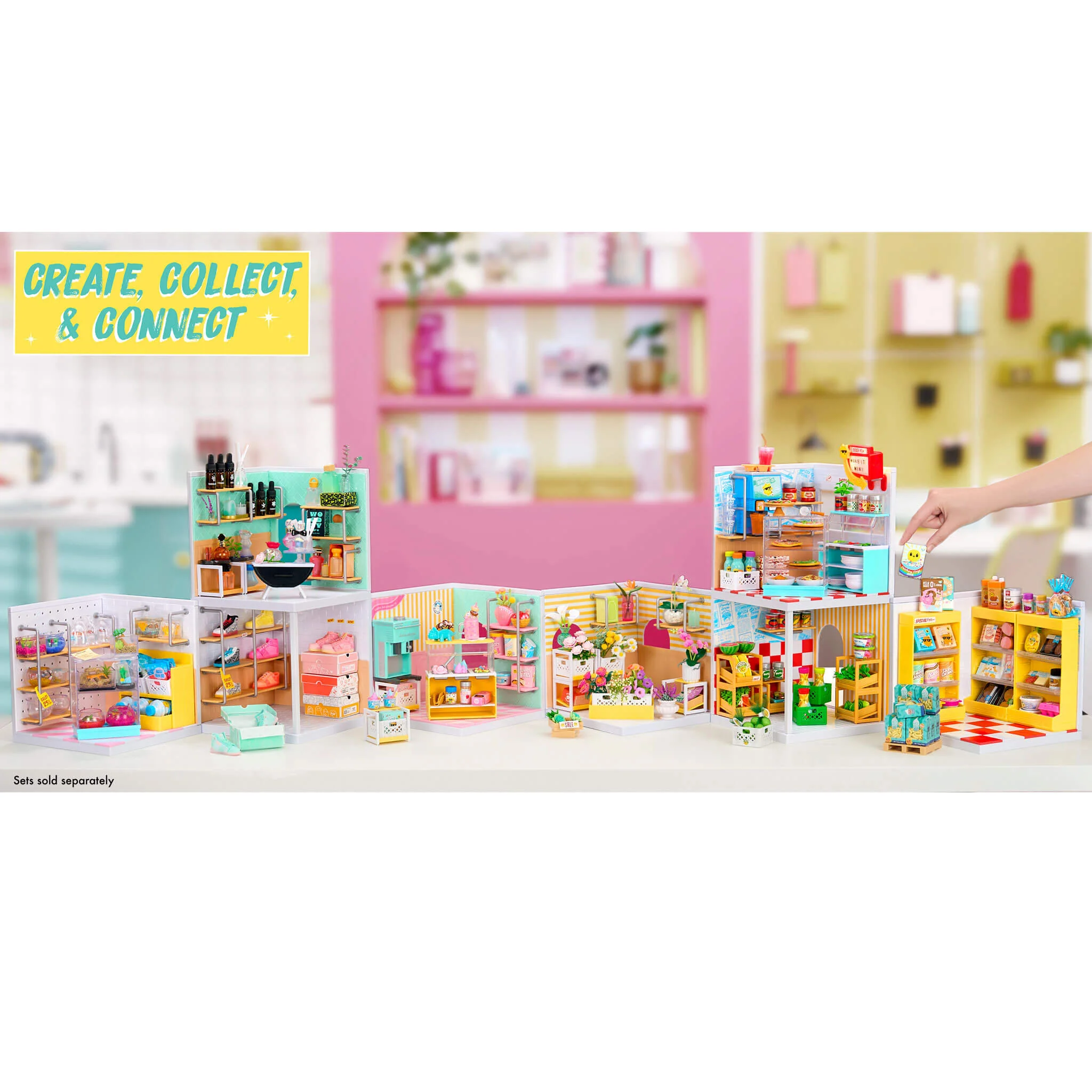 MGA's Miniverse Make It Mini Spaces Ice Cream Shop - Image 6