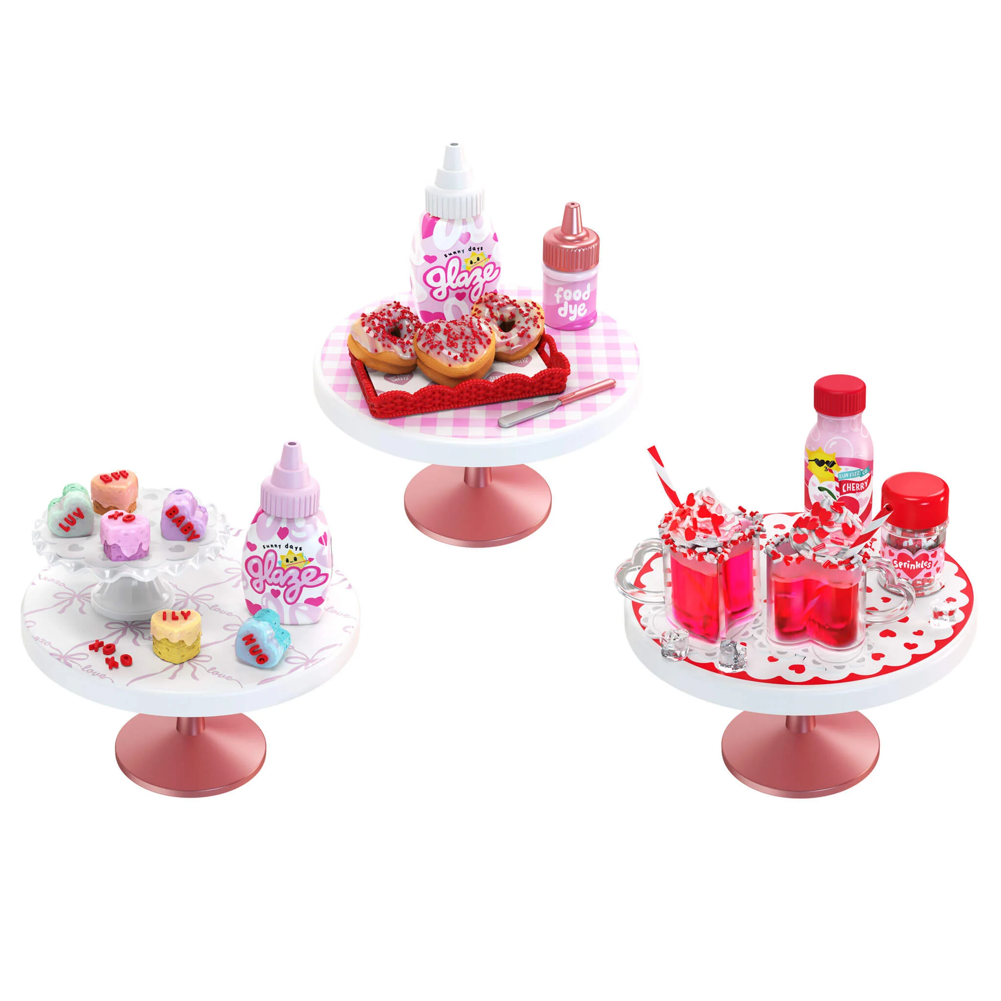 MGA's Miniverse Make It Mini Valentine's Mini Collectibles - 3 Pack - Image 4