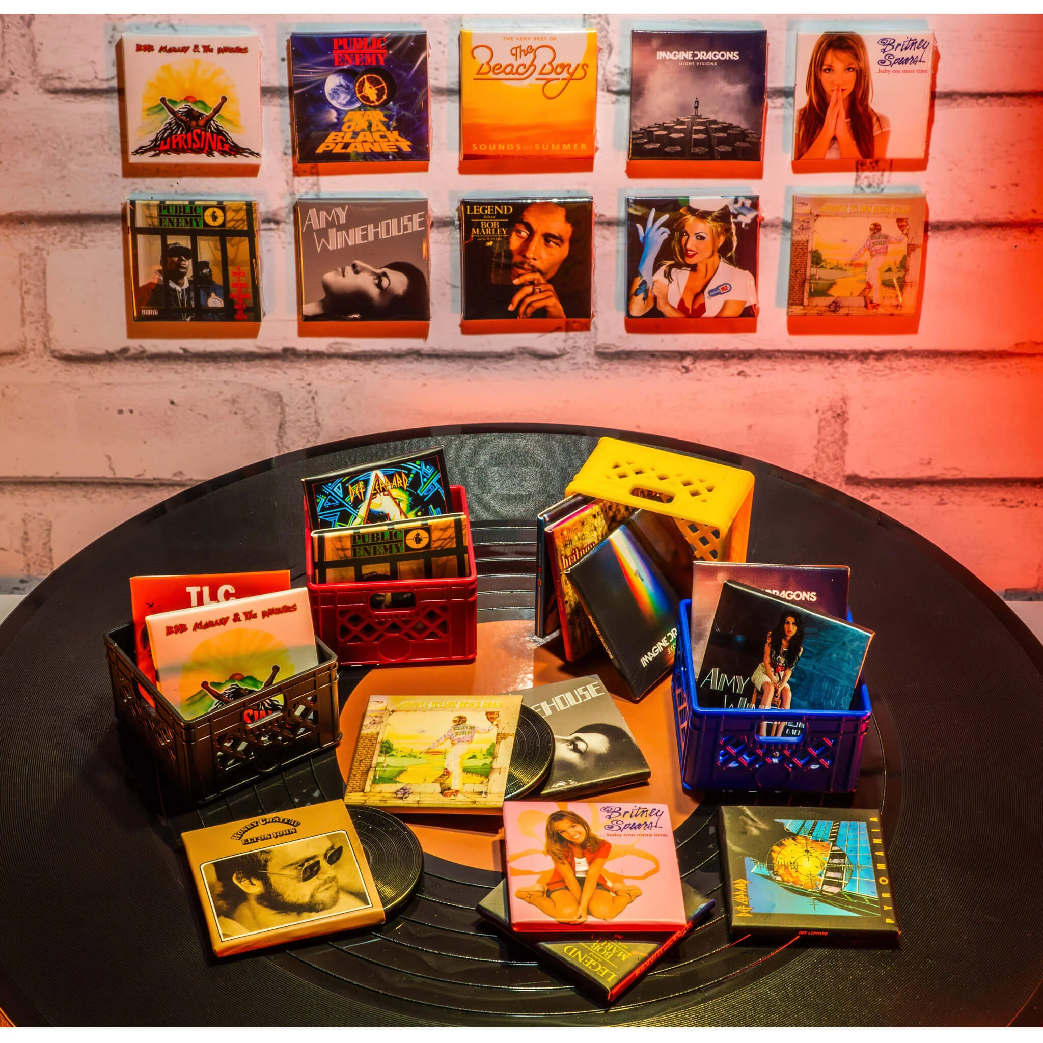 MGA's Miniverse Real Music Vinyl - Mini Playable Vinyl Records - Image 3