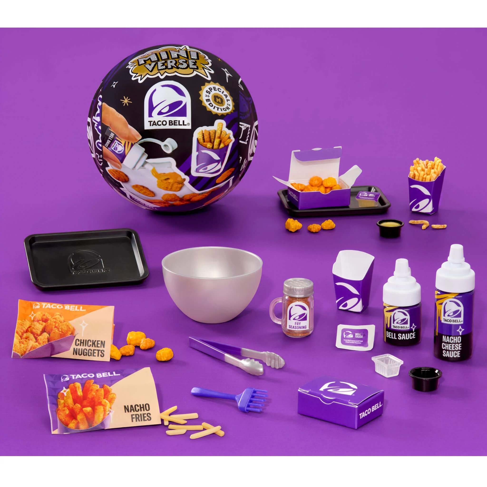 MGA's Miniverse Taco Bell® Crispy Chicken Nuggets & Nacho Fries, SPECIAL EDITION, LIMITED, EXCLUSIVE - Image 8