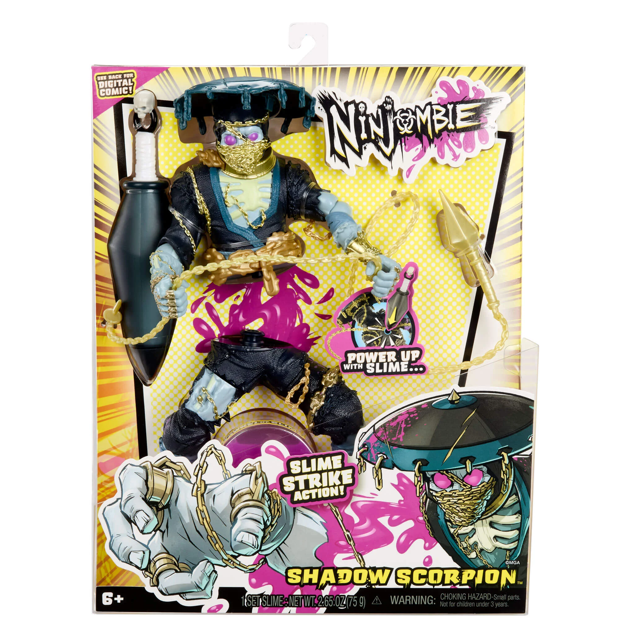 Ninjombie Action Figure - Shadow Scorpion - Image 4
