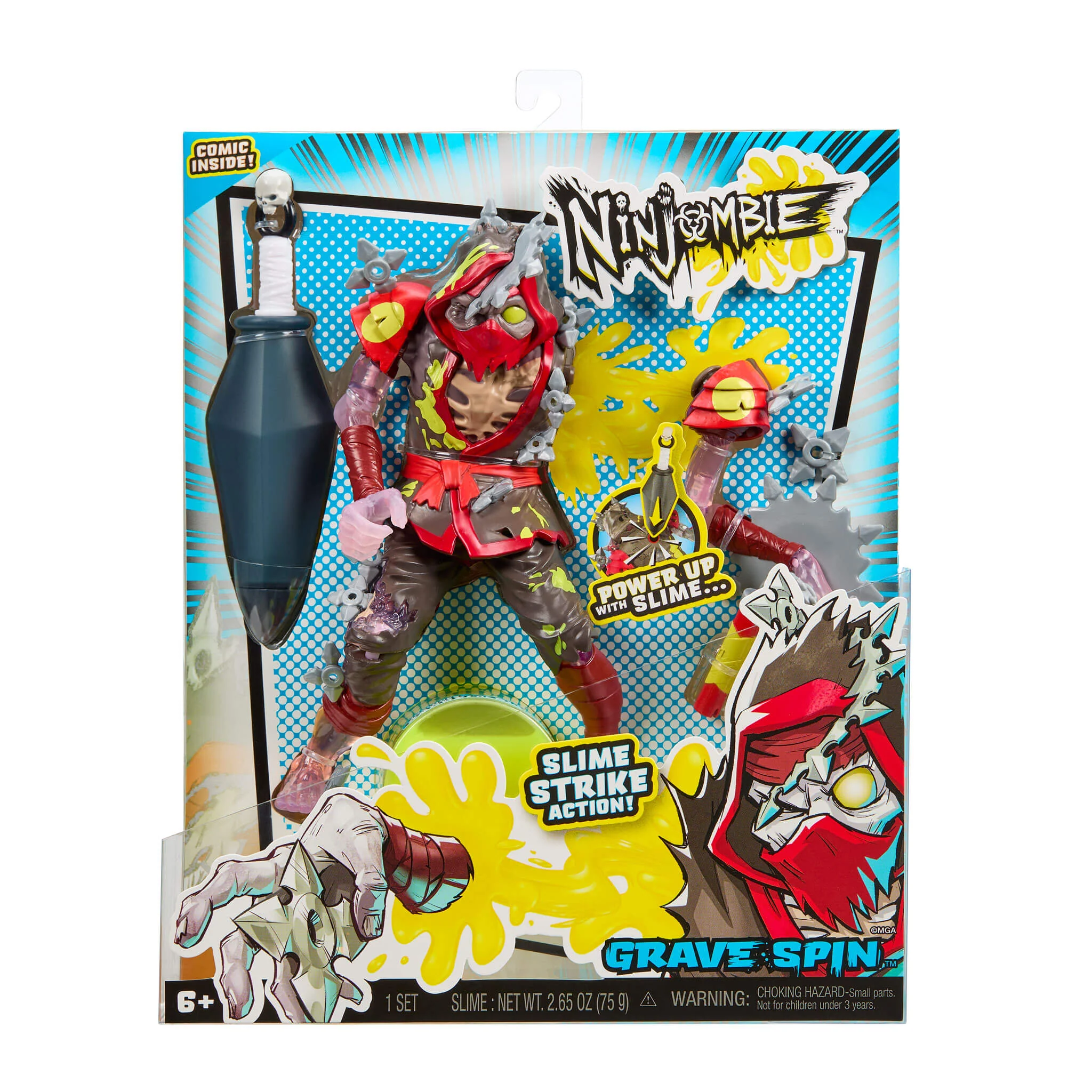 Ninjombie Action Figure - Grave Spin - Image 4