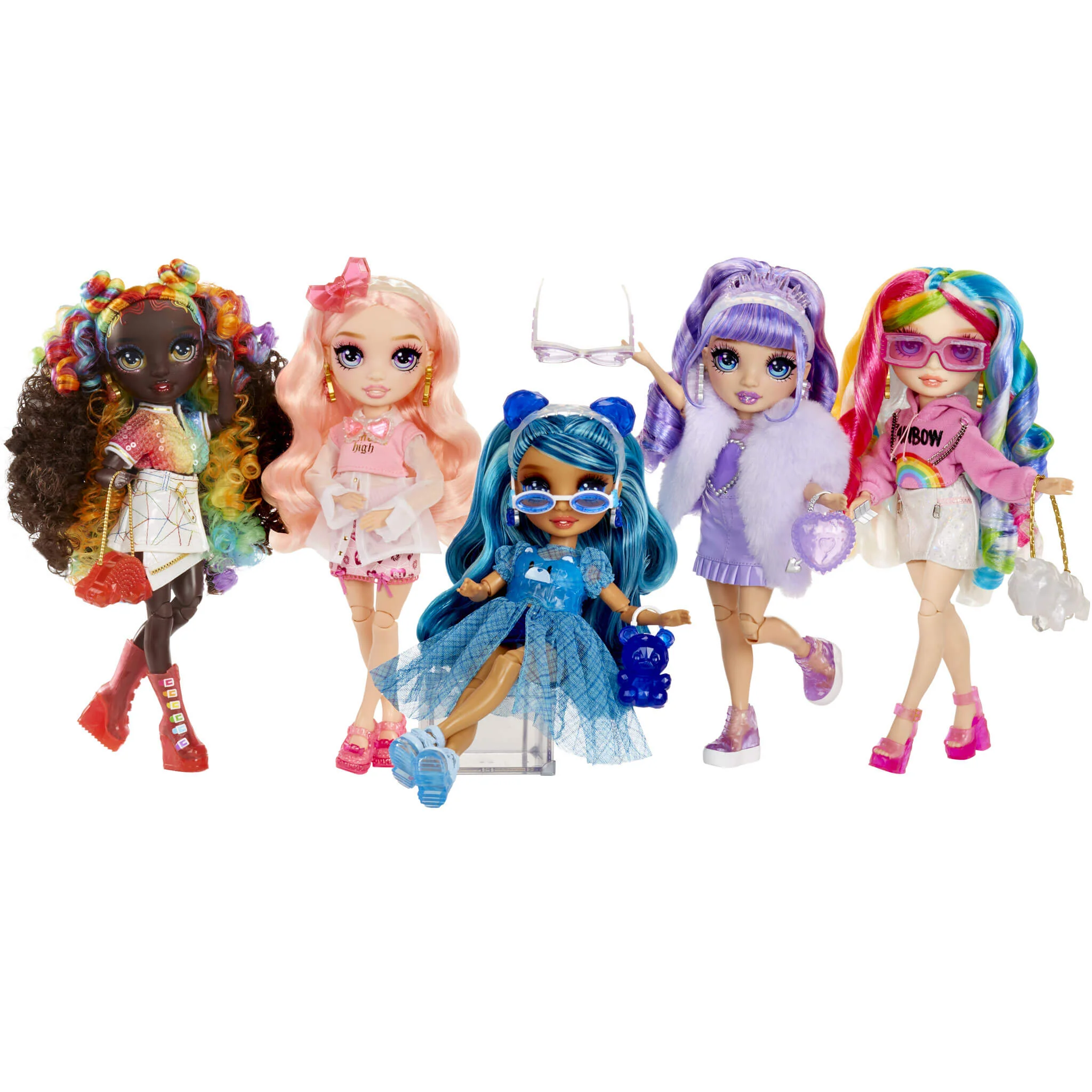 Rainbow High Creative Crystals Violet - Purple 11” Fashion Doll with Crystal Accessory Make It Kit - Image 6
