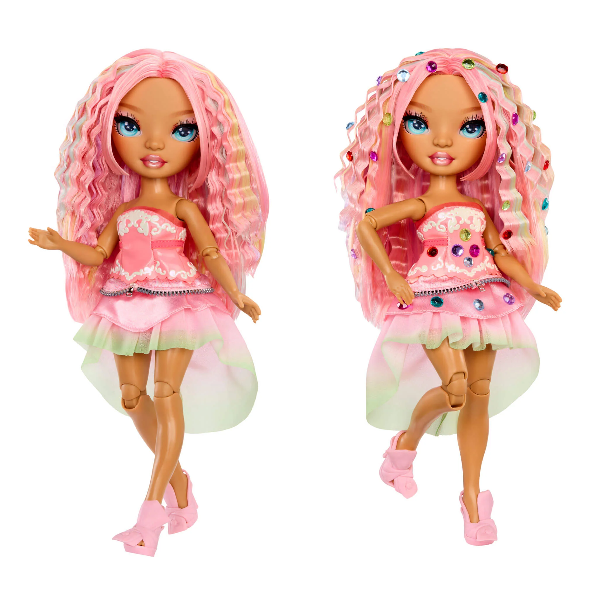 Rainbow High Be Dazzling Fashion Dolls - Adeline Rose, 11" Fashion Doll - Image 3