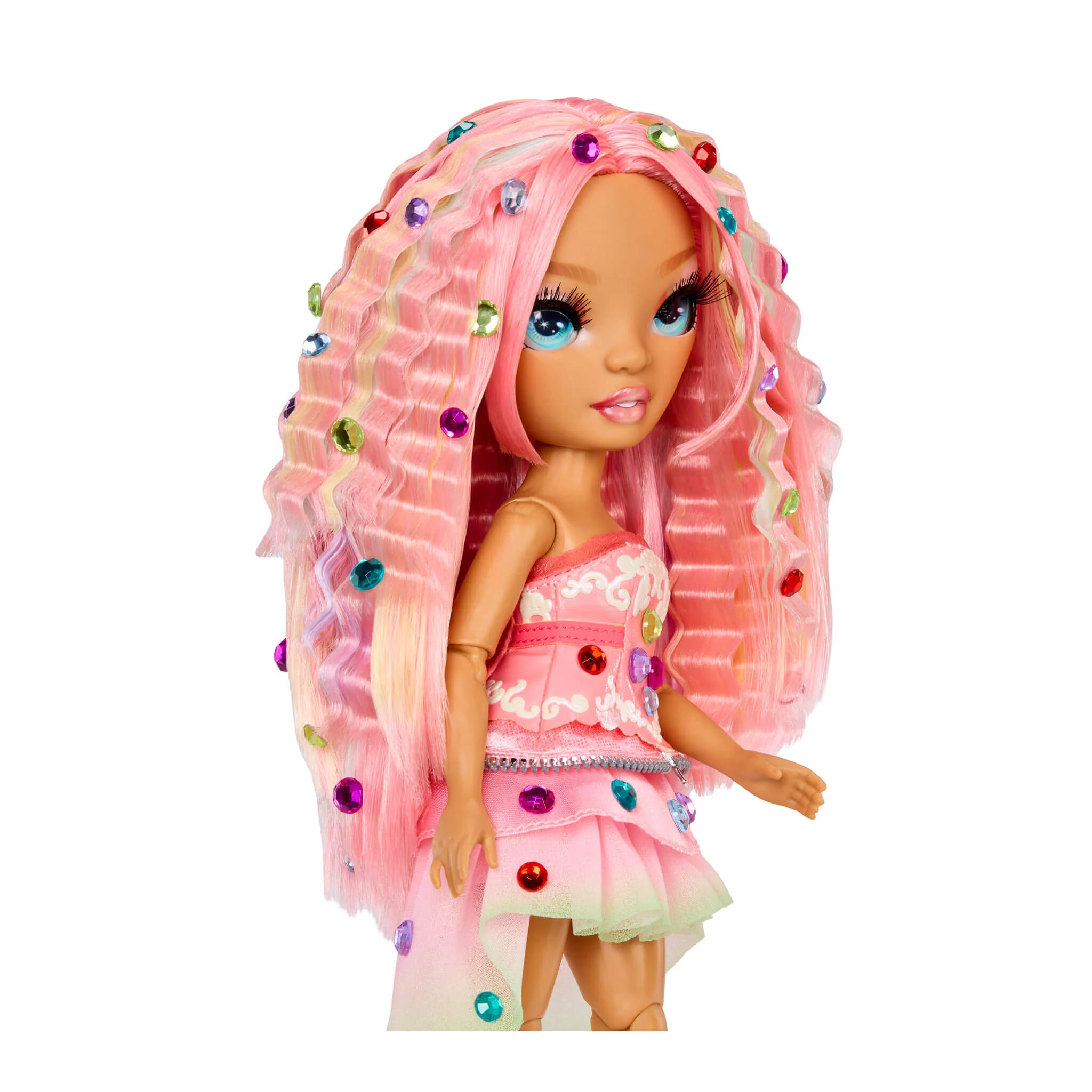 Rainbow High Be Dazzling Fashion Dolls - Adeline Rose, 11" Fashion Doll - Image 4