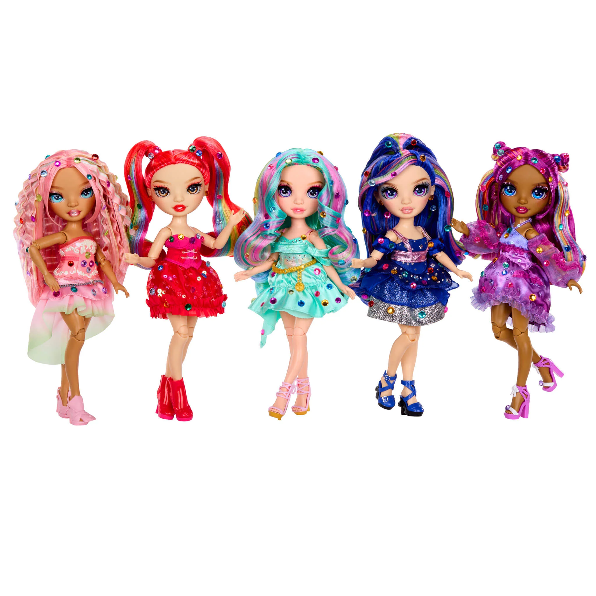 Rainbow High Be Dazzling Fashion Dolls - Vivienne Rouge, 11" Fashion Doll - Image 5