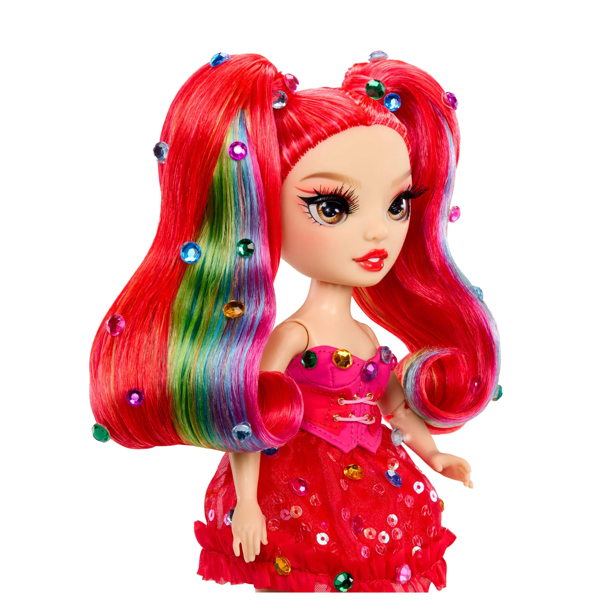 Rainbow High Be Dazzling Fashion Dolls - Vivienne Rouge, 11" Fashion Doll - Image 4