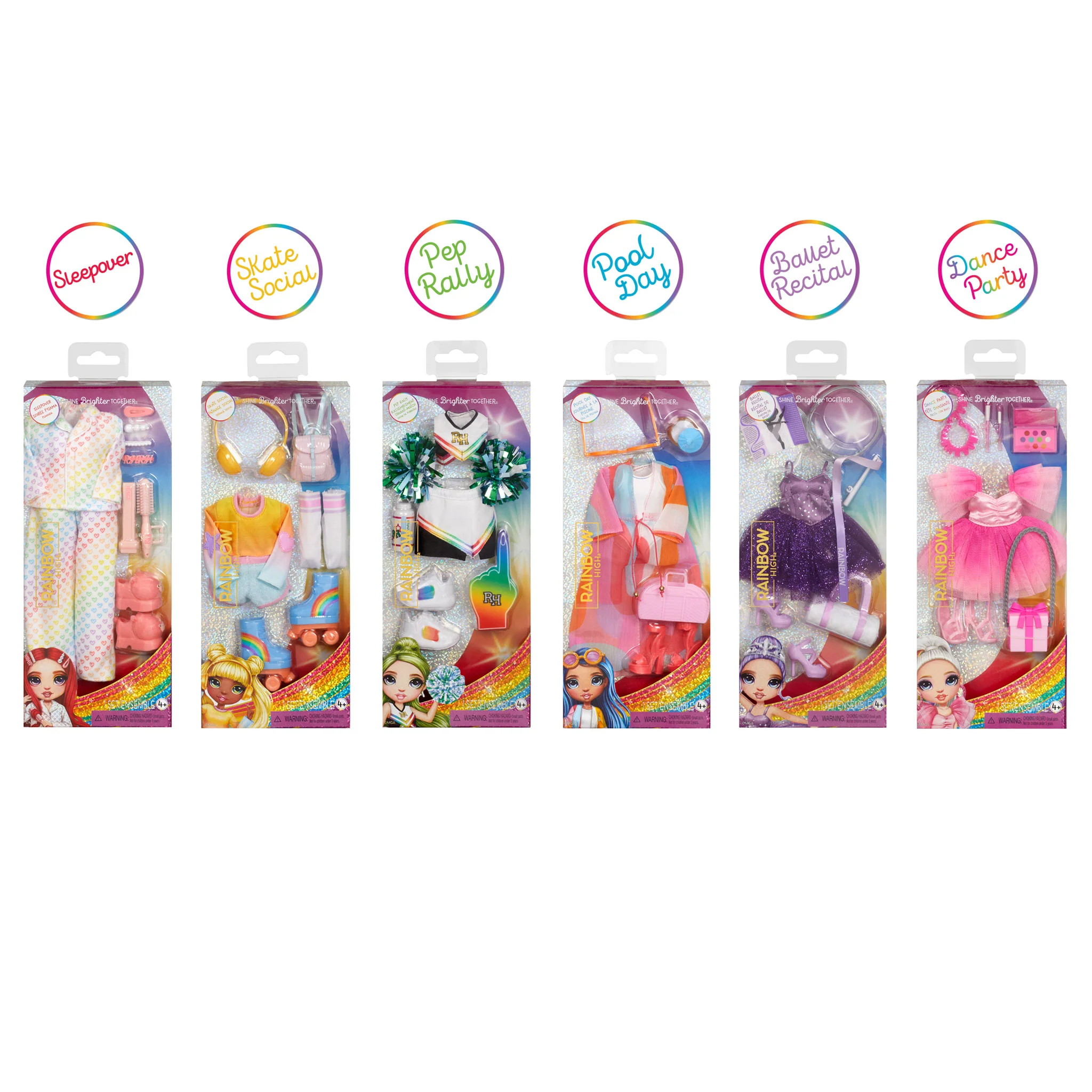 Rainbow High Fashion Pack Ballet Recital Theme Outfit - Image 4