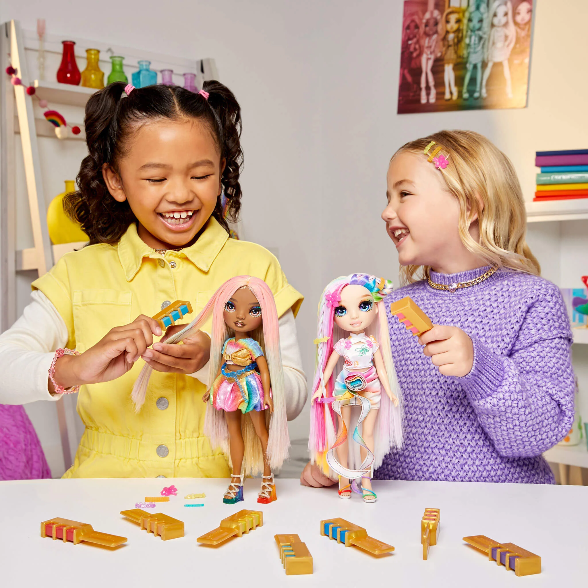 Rainbow High Hair Chalk & Style Amaya - Rainbow 11” Fashion Doll - Image 6