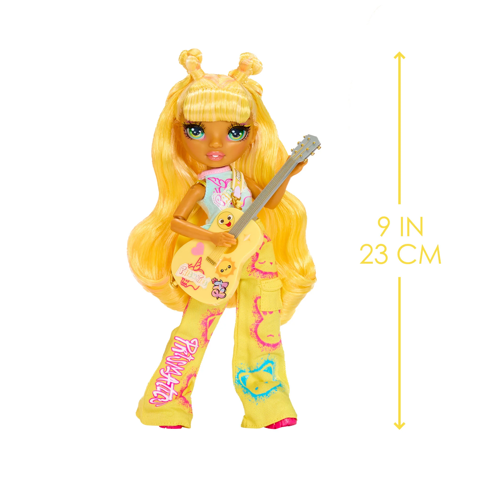 Rainbow High Jr High Rock Band - Sunny, Yellow 9” Fashion Doll - Image 5