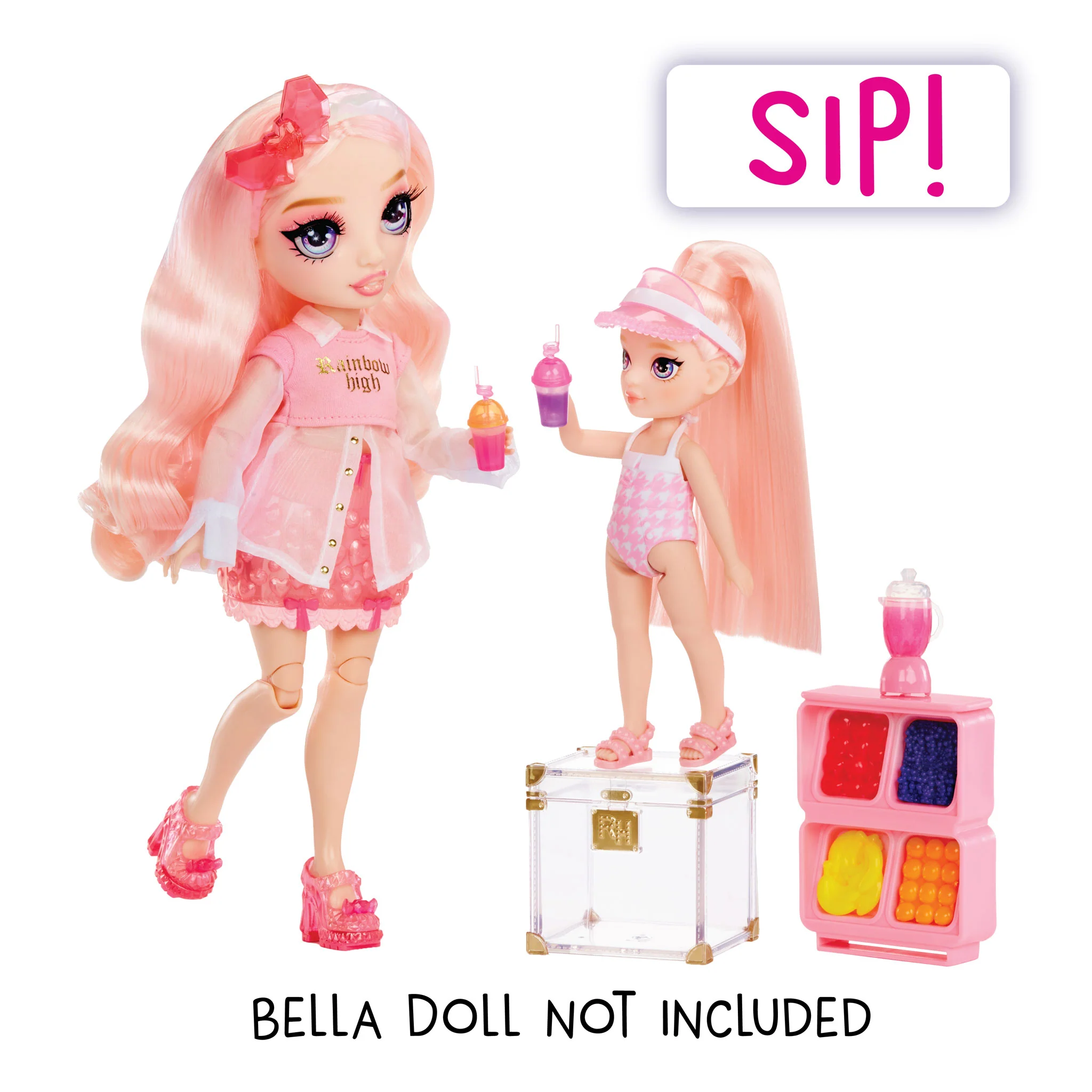 Rainbow High Little Pool Day with Blush Playset - Image 5