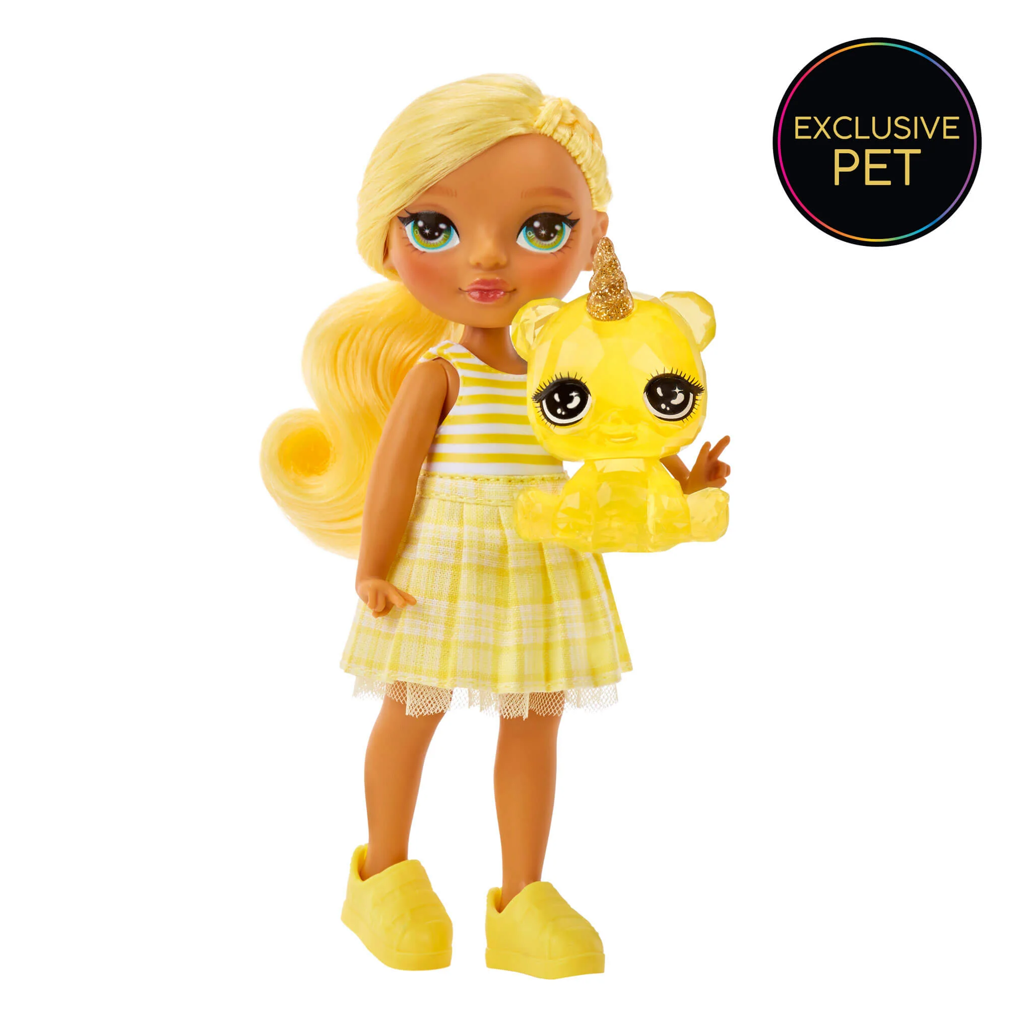 Rainbow High Littles Daisy Madison,Yellow, 5.5" Posable Small Doll - Image 4