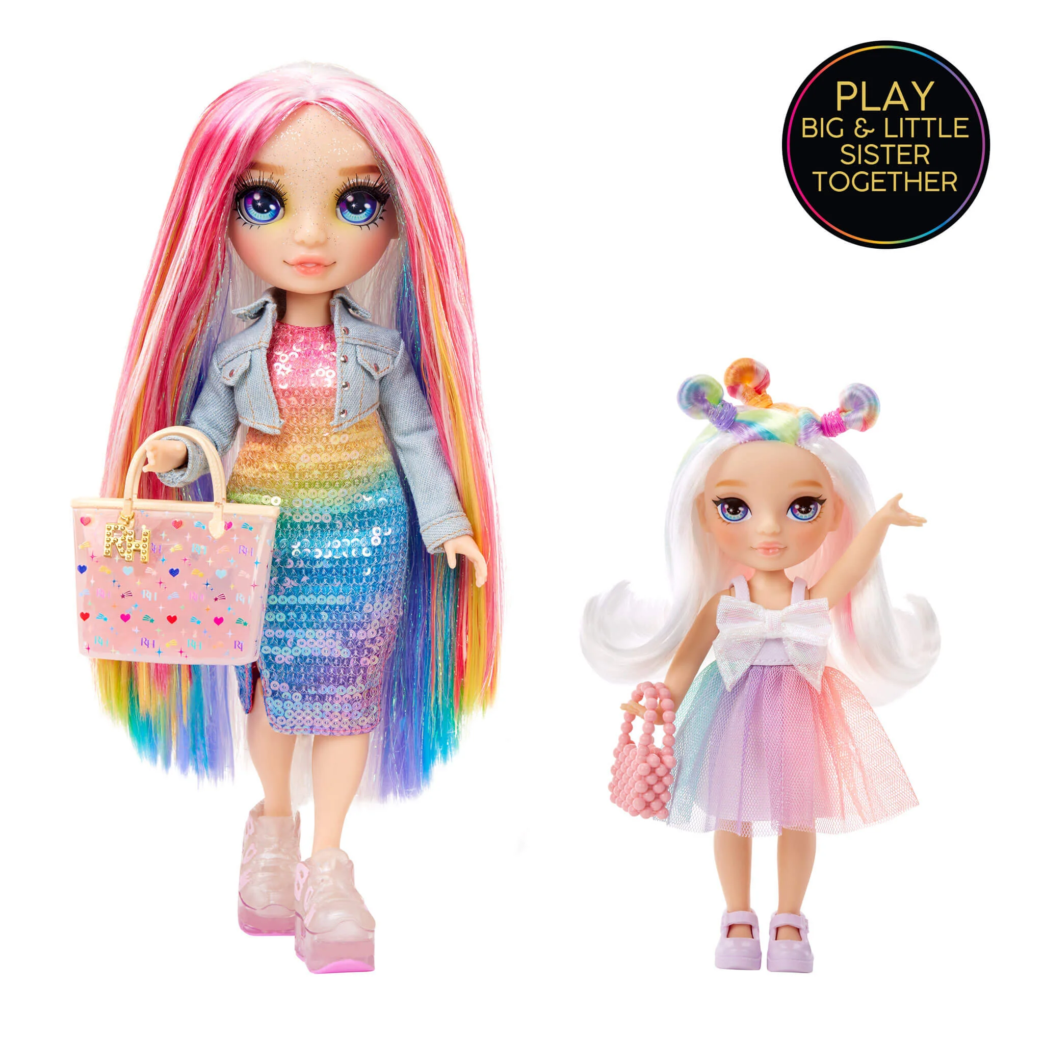 Rainbow High Littles Opal Raine, Rainbow, 5.5" Posable Small Doll - Image 3