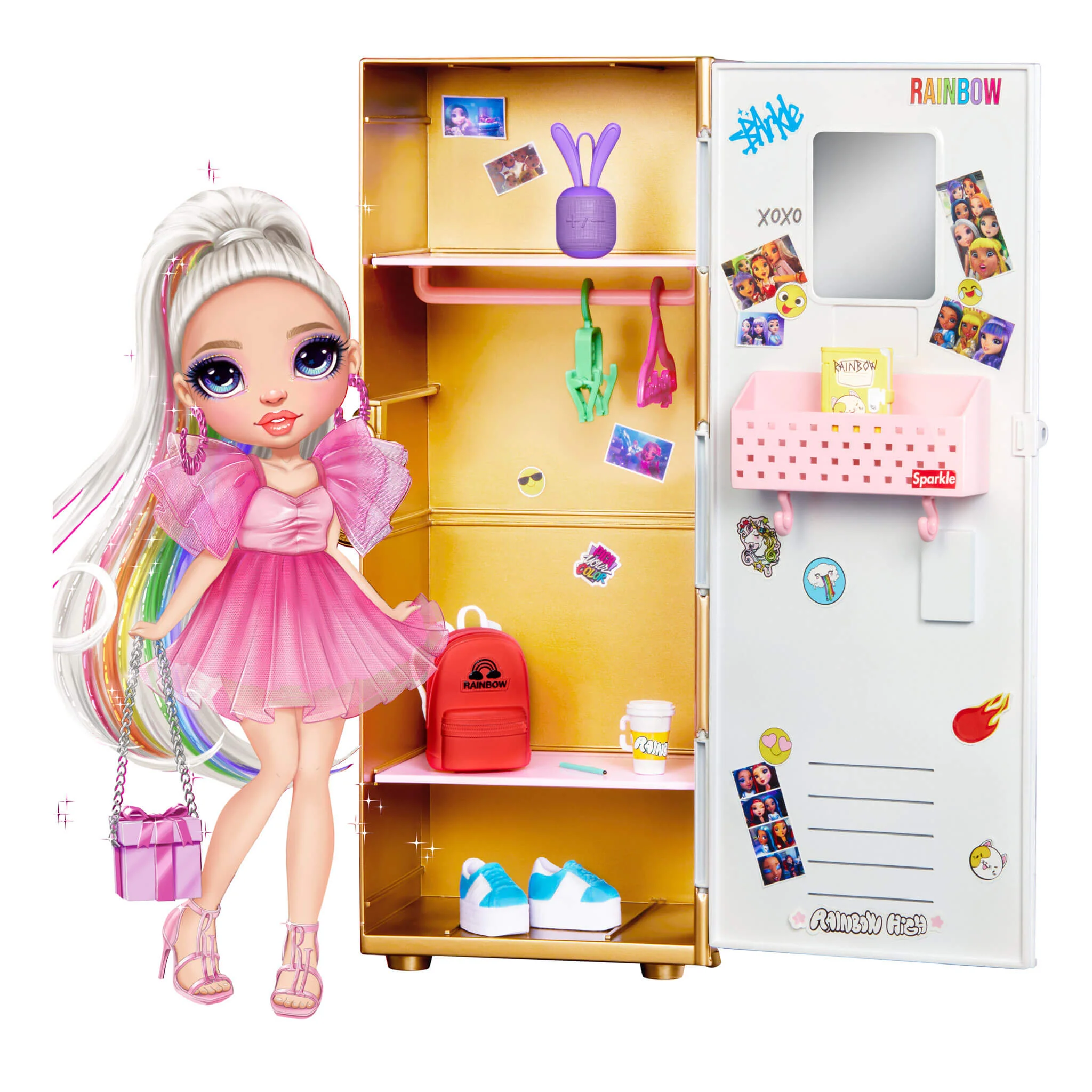 Rainbow High Design & Style Locker Playset - Image 3
