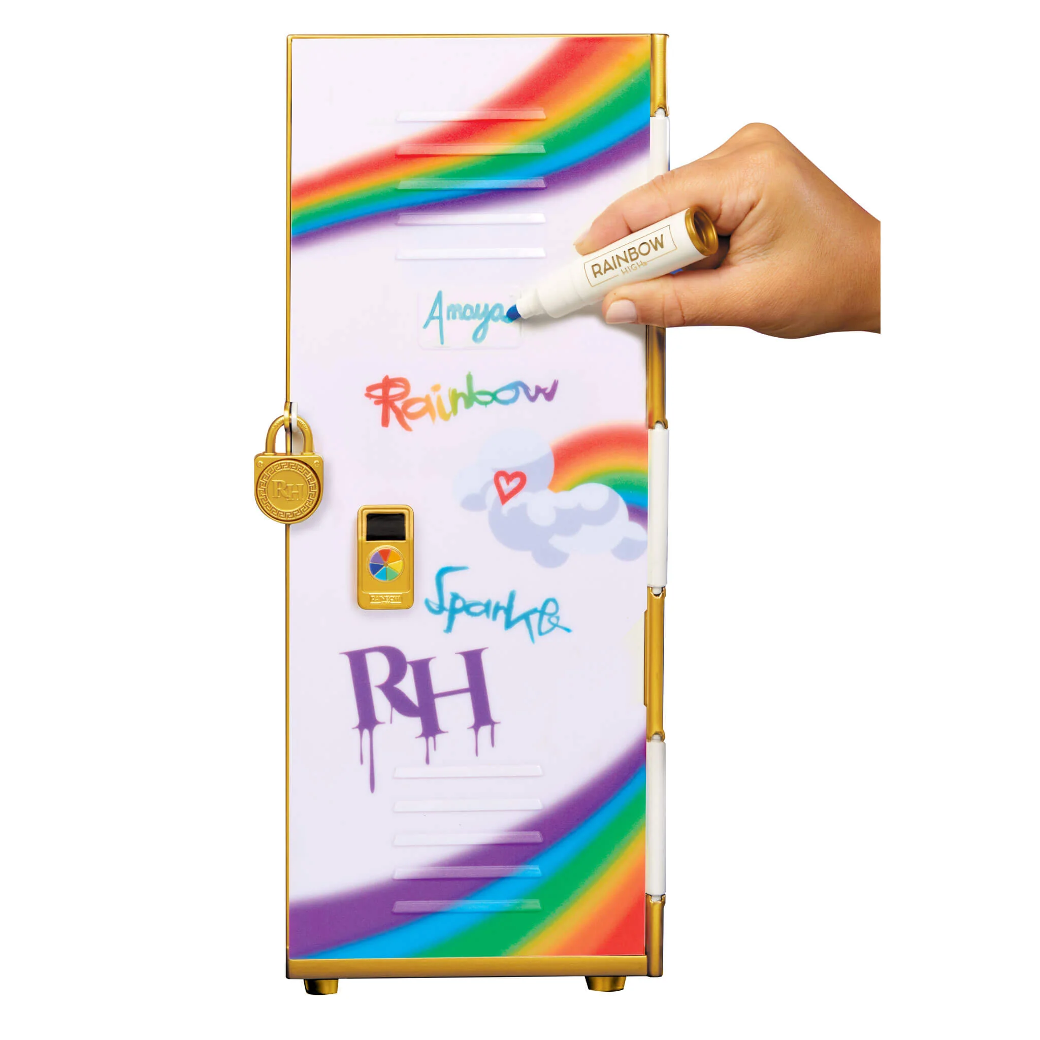 Rainbow High Design & Style Locker Playset - Image 4