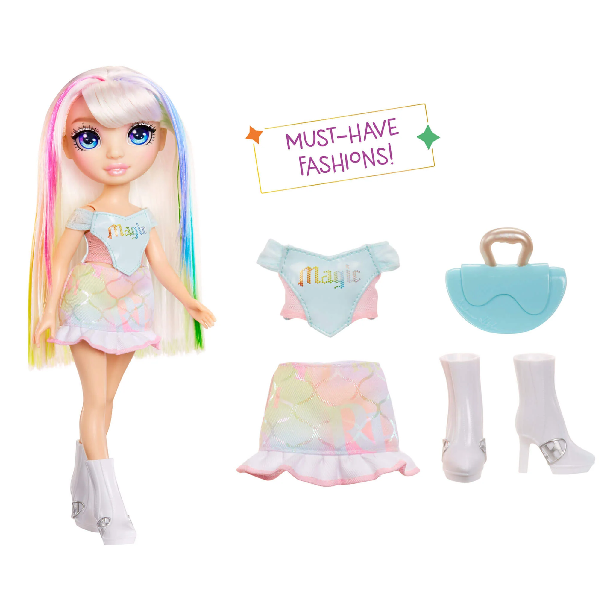 Rainbow High My Fashion Style Amaya, Rainbow 11" Fashion Doll - Image 2