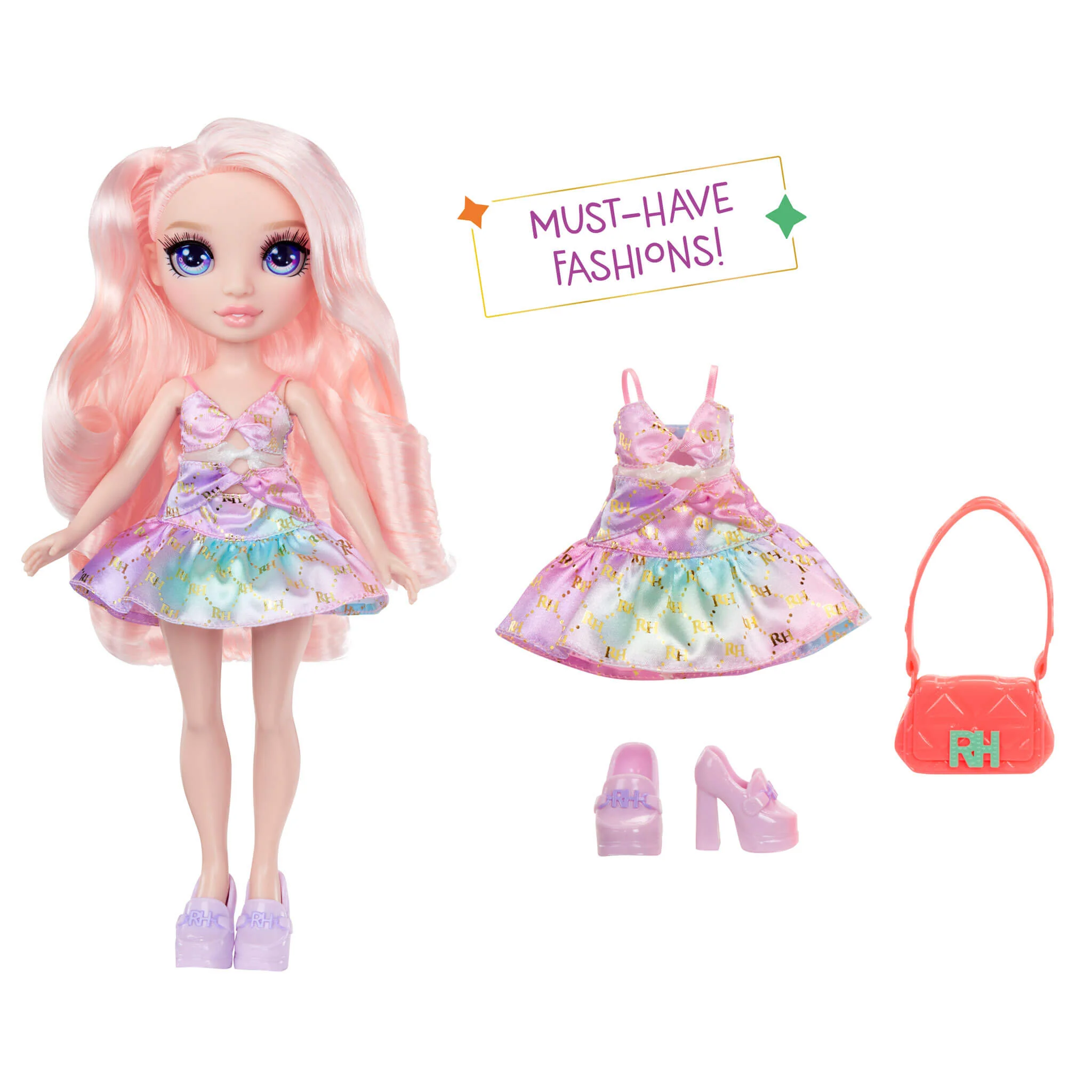 Rainbow High My Fashion Style Bella, Pink 11" Fashion Doll - Image 2