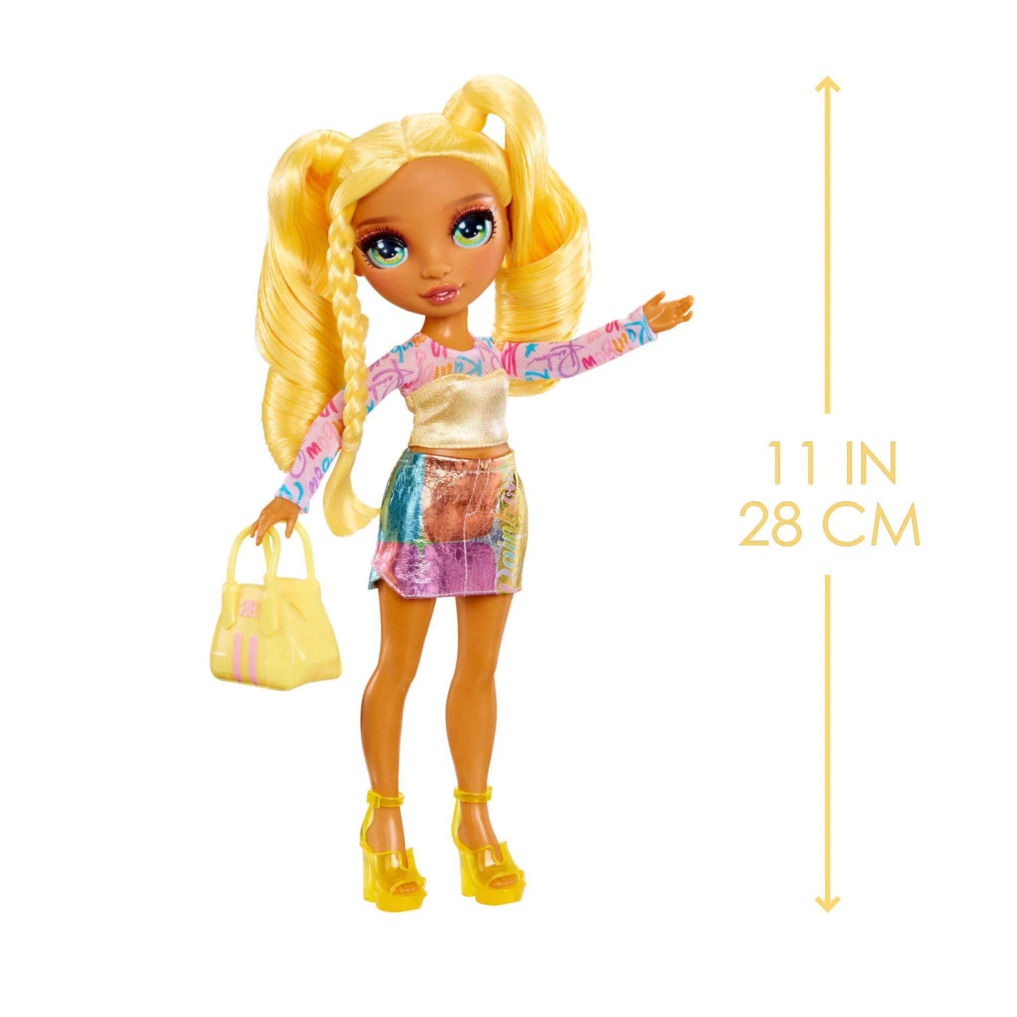 Rainbow High My Fashion Style Sunny, Yellow 11" Fashion Doll - Image 3
