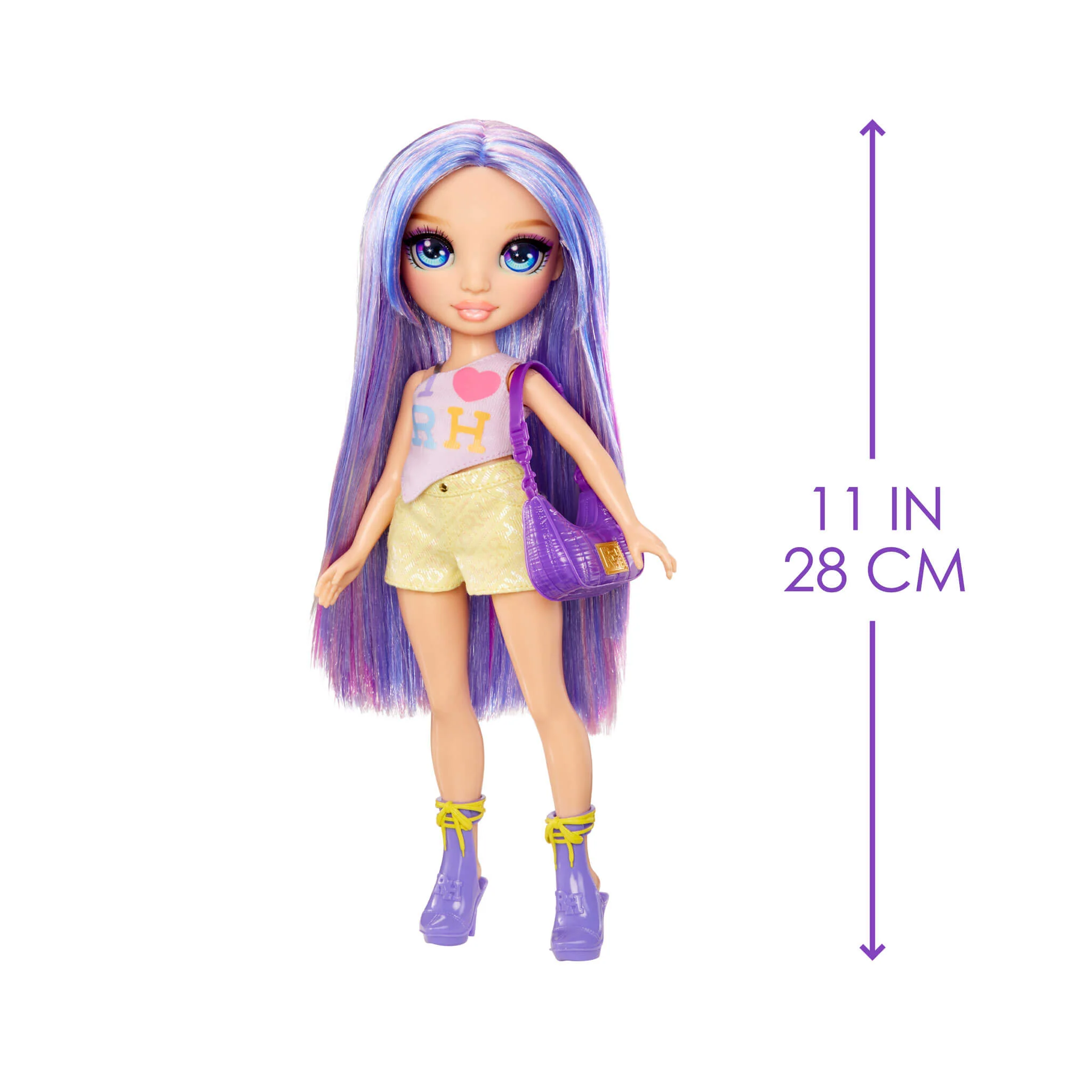 Rainbow High My Fashion Style Violet, Purple 11" Fashion Doll - Image 3