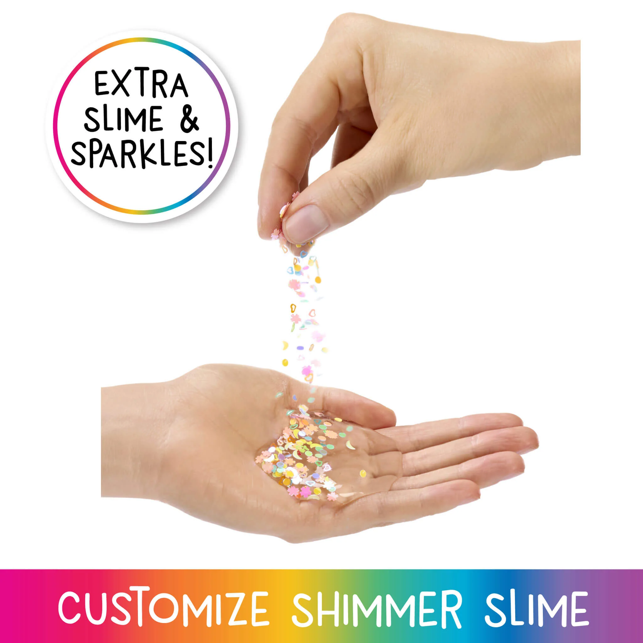 Rainbow High Rainbow Shimmers with Slime – Bella, Pink 11” Doll, Create a Rainbow Fashion Doll - Image 3