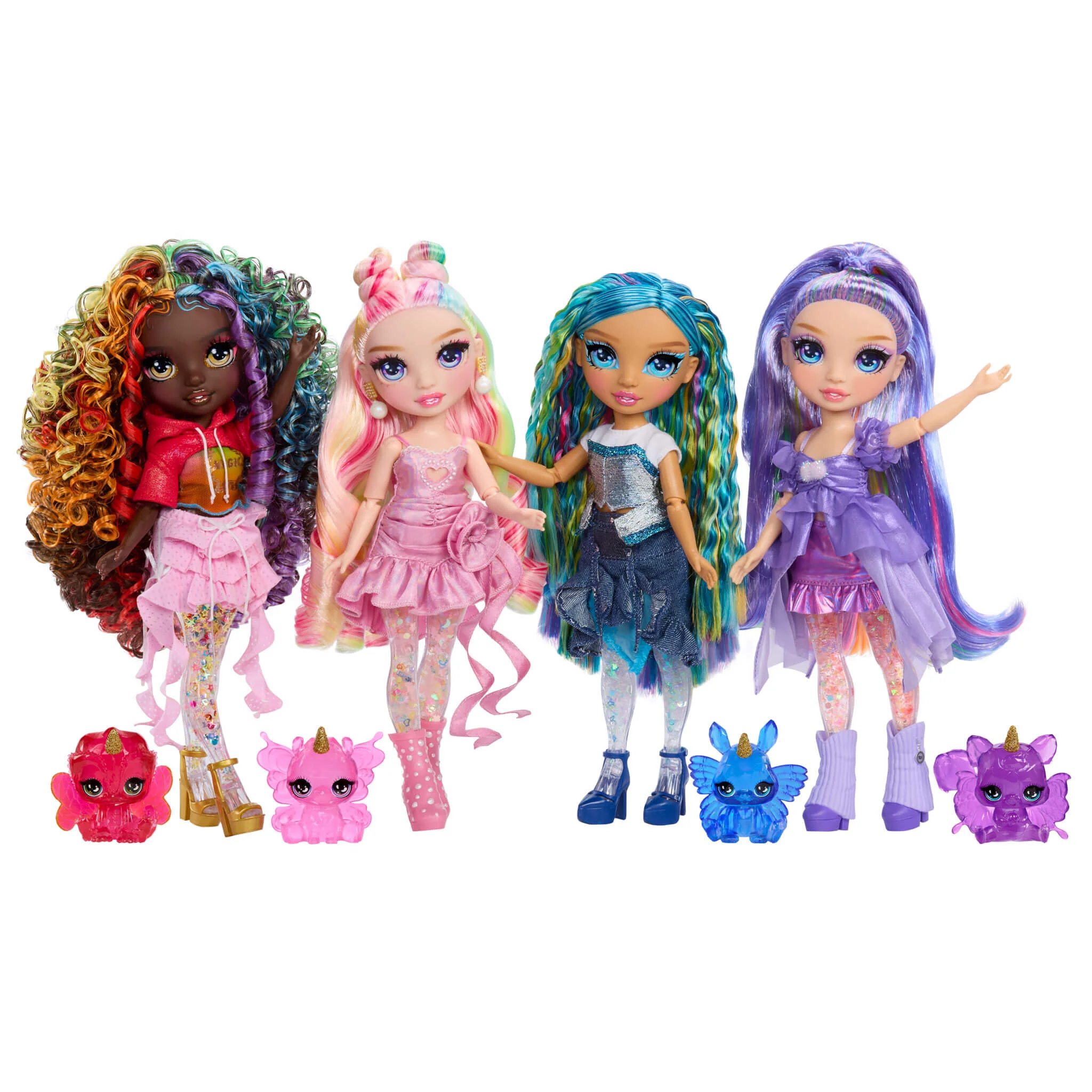 Rainbow High Rainbow Shimmers with Slime – Iris, Rainbow 11” Doll, Create a Rainbow Fashion Doll - Image 5