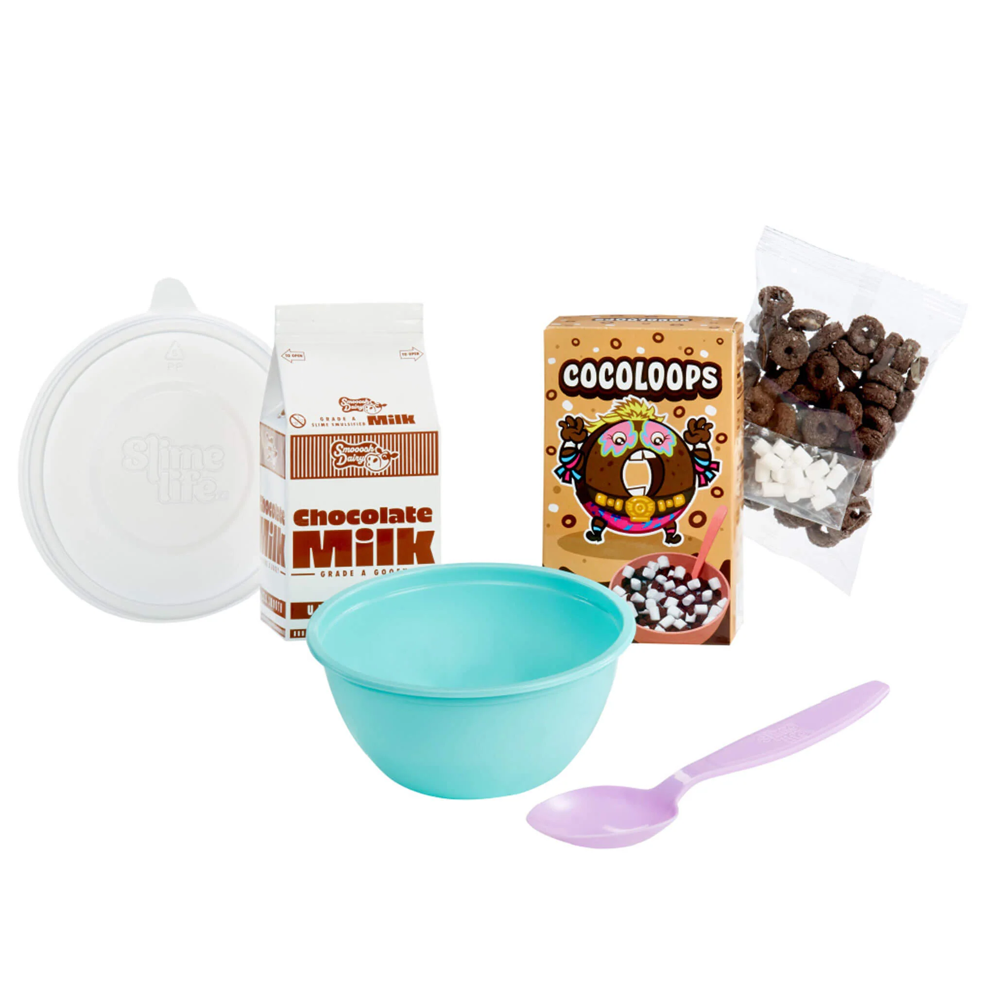 Slime Life Bowl of Choco Cereal DIY Slime Kit - Image 3