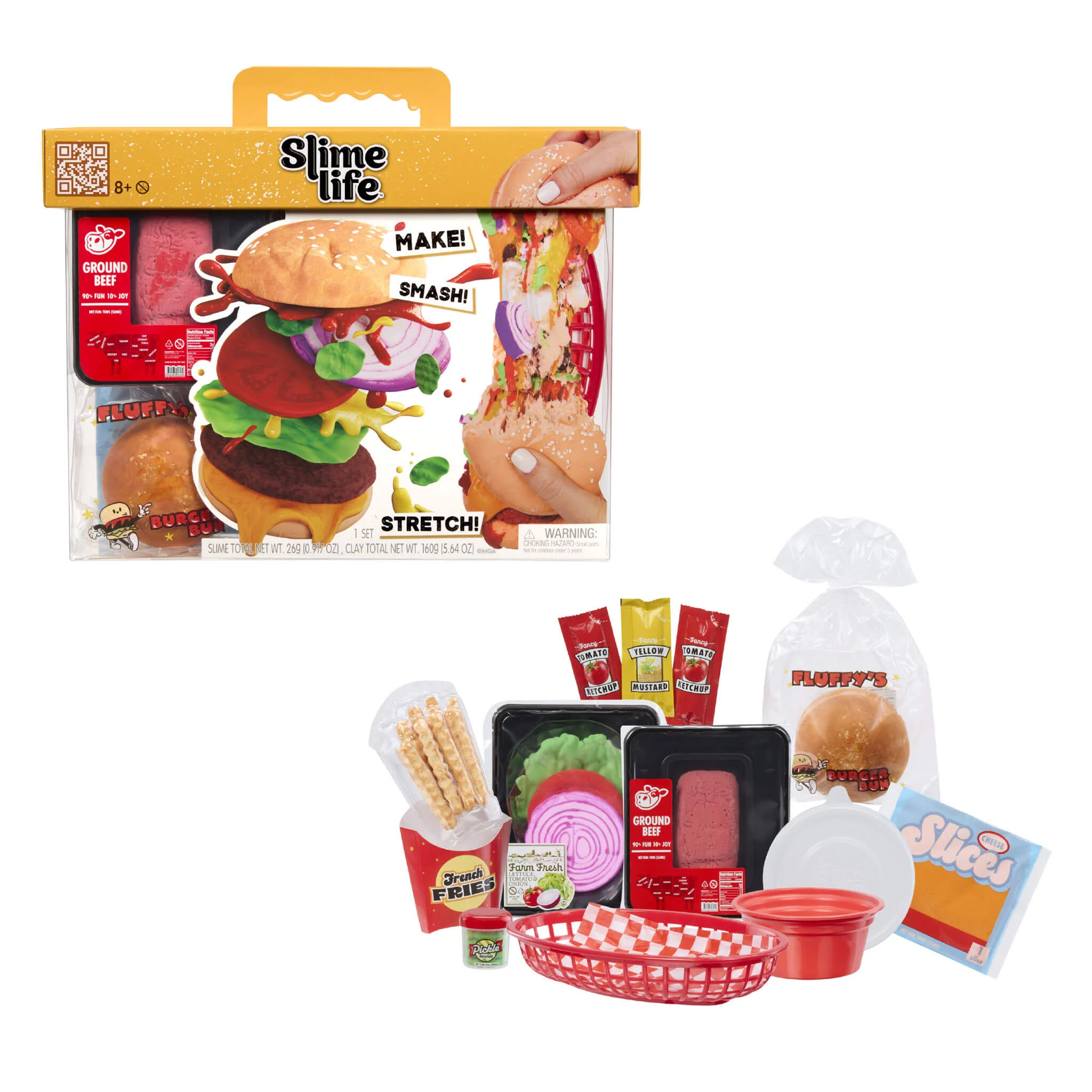 Slime Life Cheeseburger DIY Slime Kit