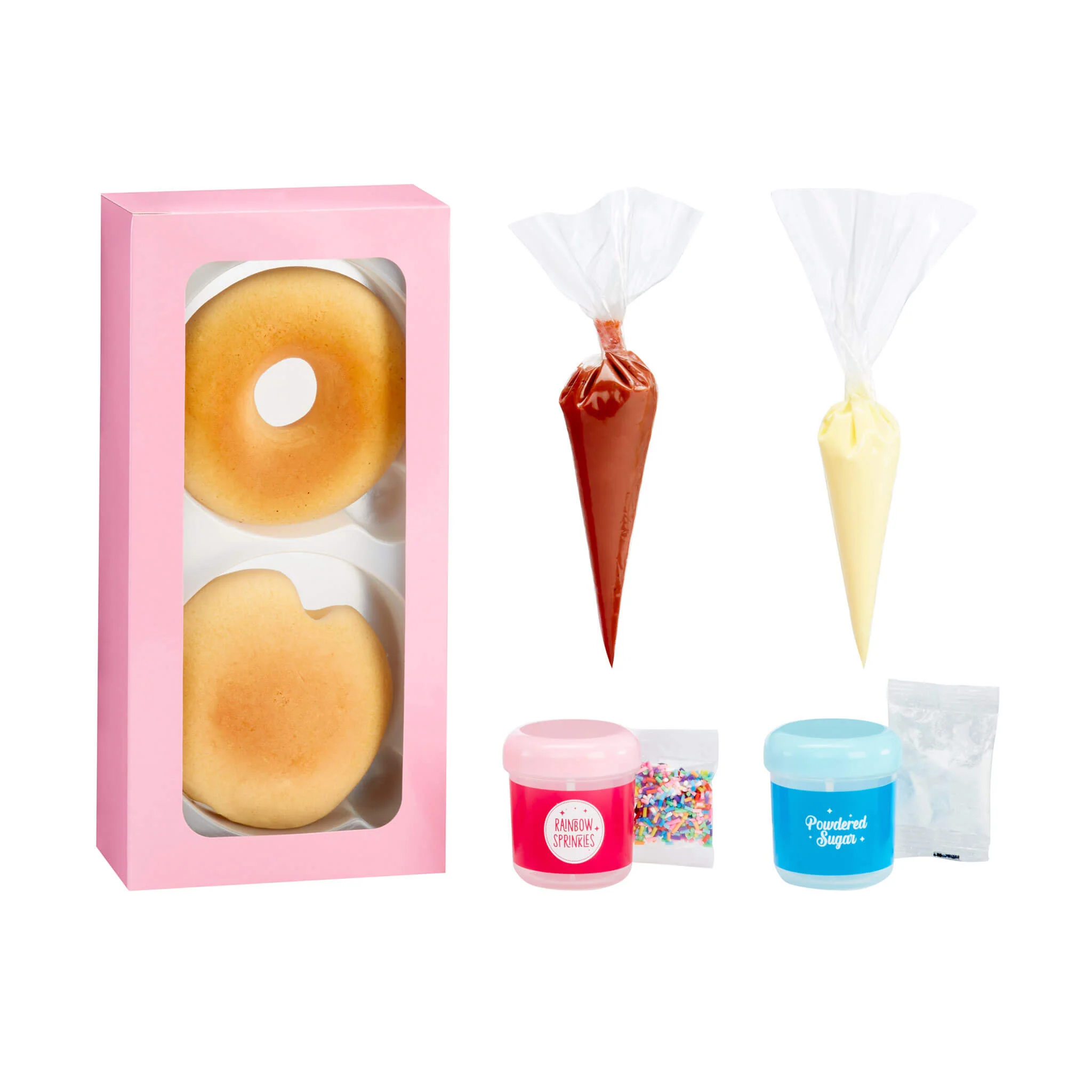 Slime Life Choco Icing Round & Cream Filled Donuts DIY Slime Kit - Image 3