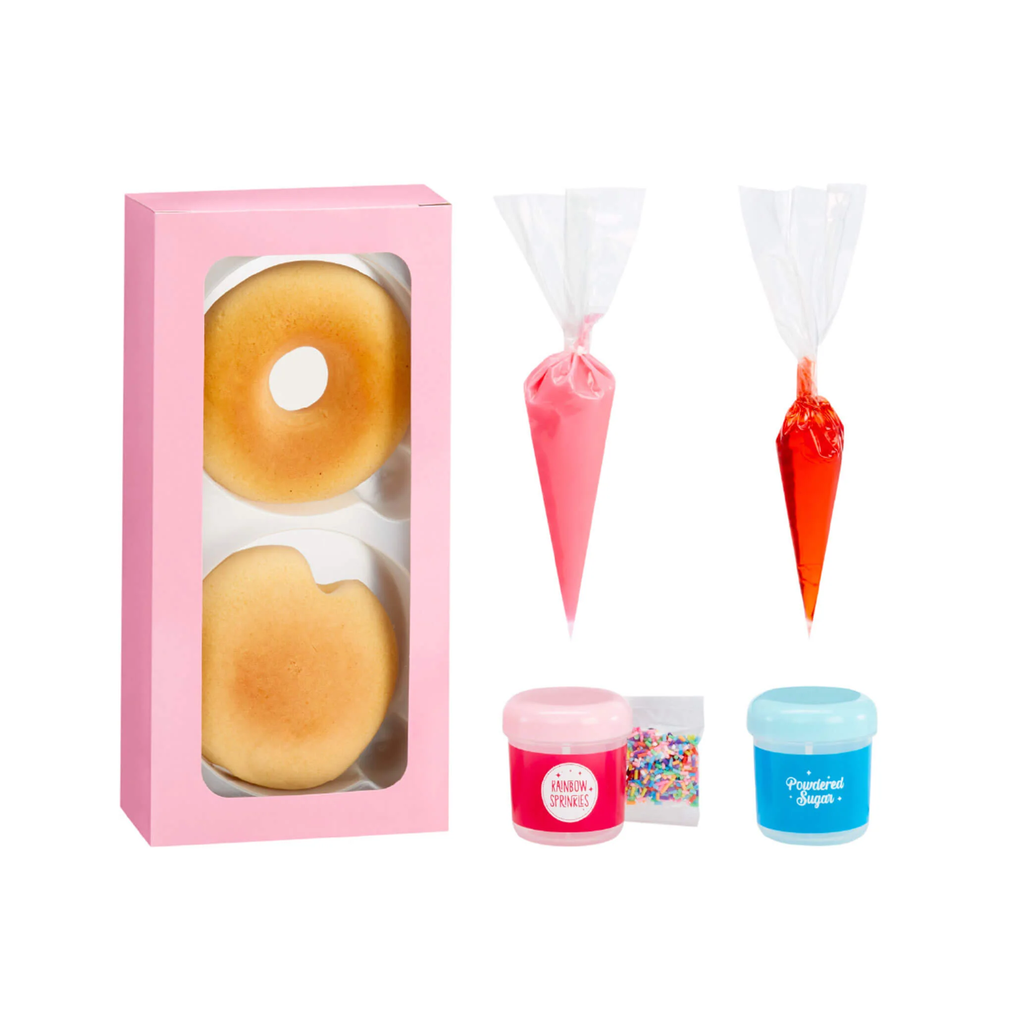 Slime Life Pink Icing Round & Jelly Filled Donuts DIY Slime Kit - Image 3