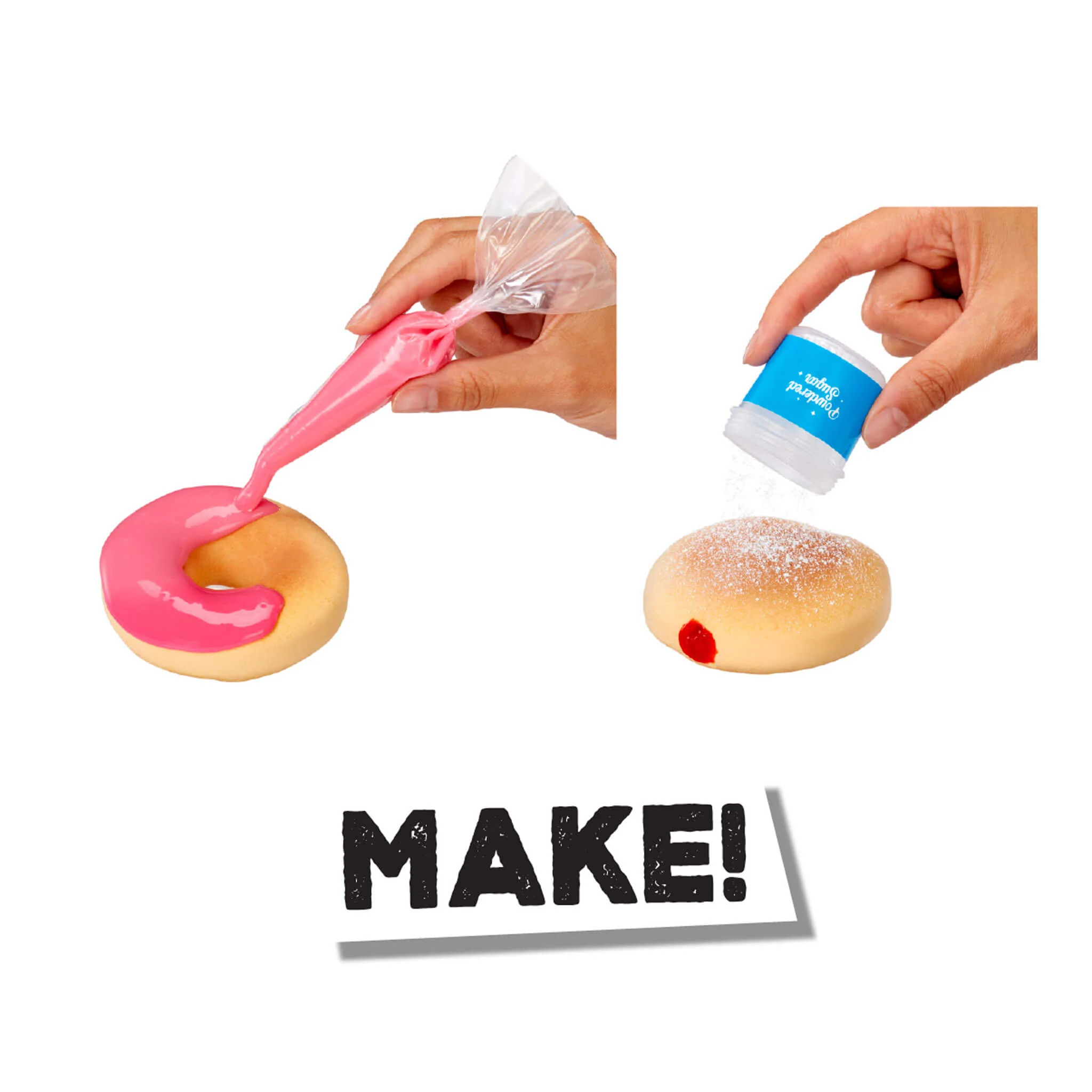 Slime Life Pink Icing Round & Jelly Filled Donuts DIY Slime Kit - Image 4