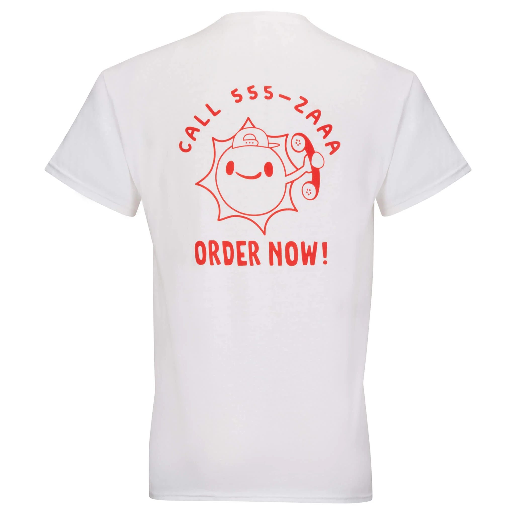 MGA's Miniverse Sunny Bros. Pizza Adult T-Shirt - White - Image 6